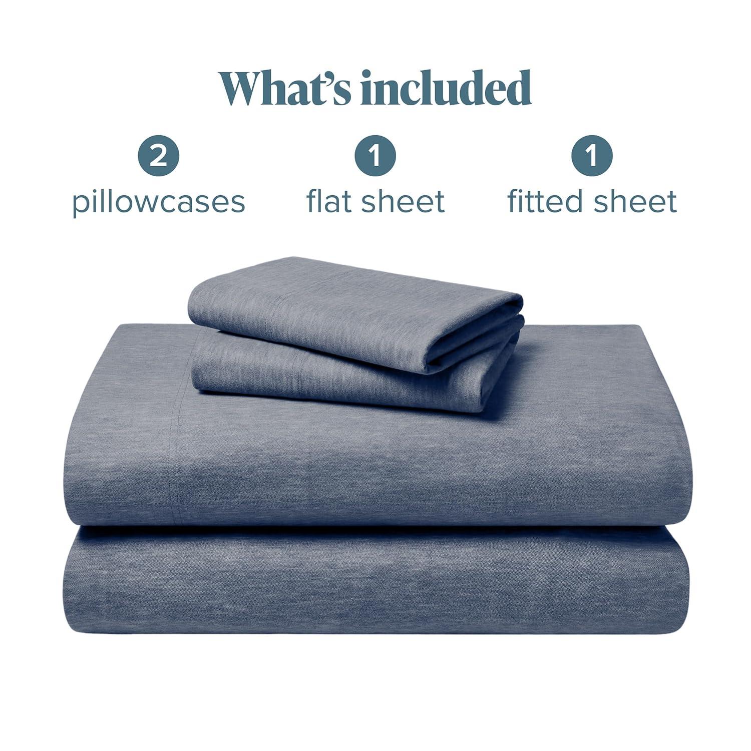 Bare Home Flannel Machine Woven Sheet Set