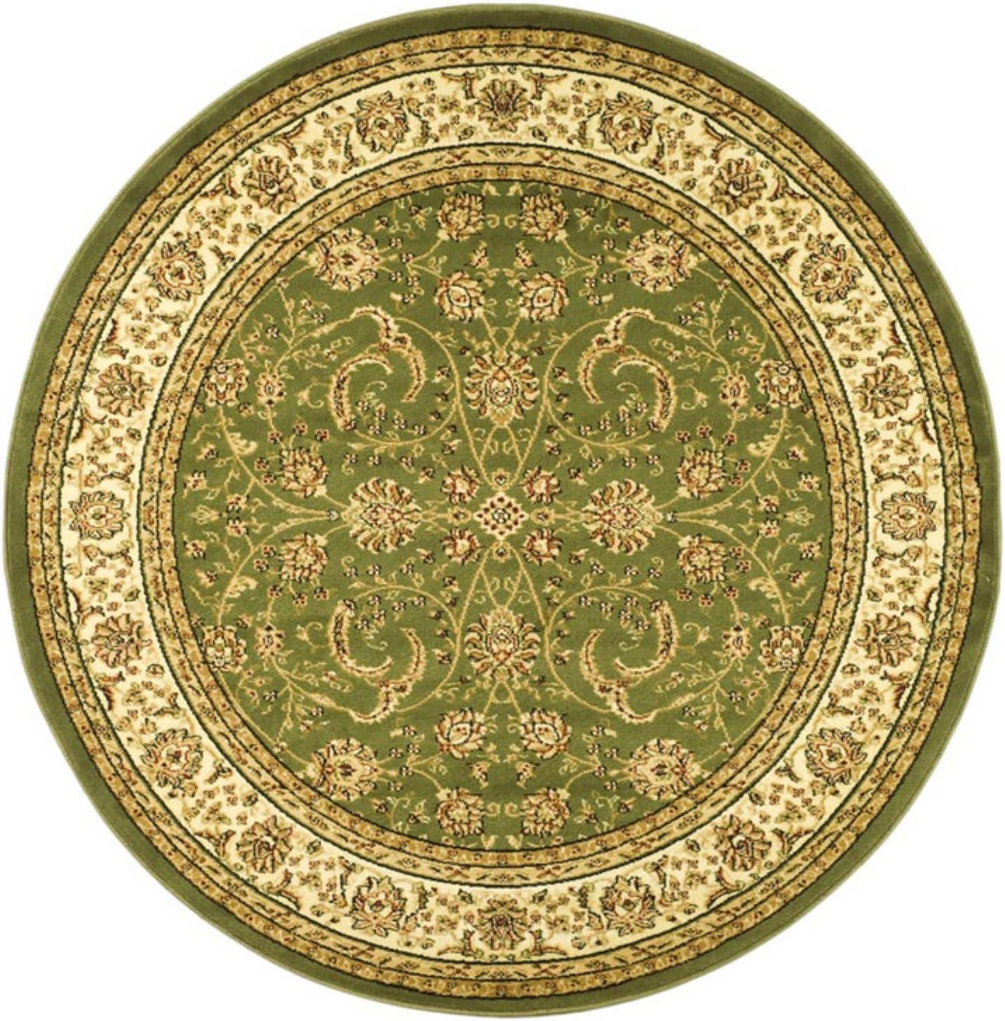 Lyndhurst LNH219 Power Loomed Area Rug - Sage/Ivory - 9'x12' - Safavieh