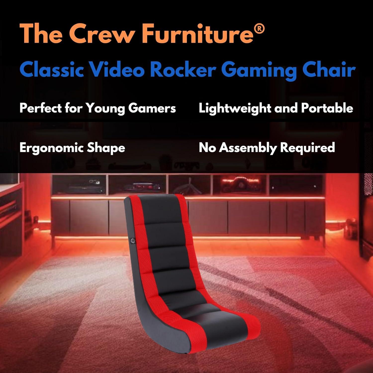 Video Rocker Gaming Chair - The Crew Furniture