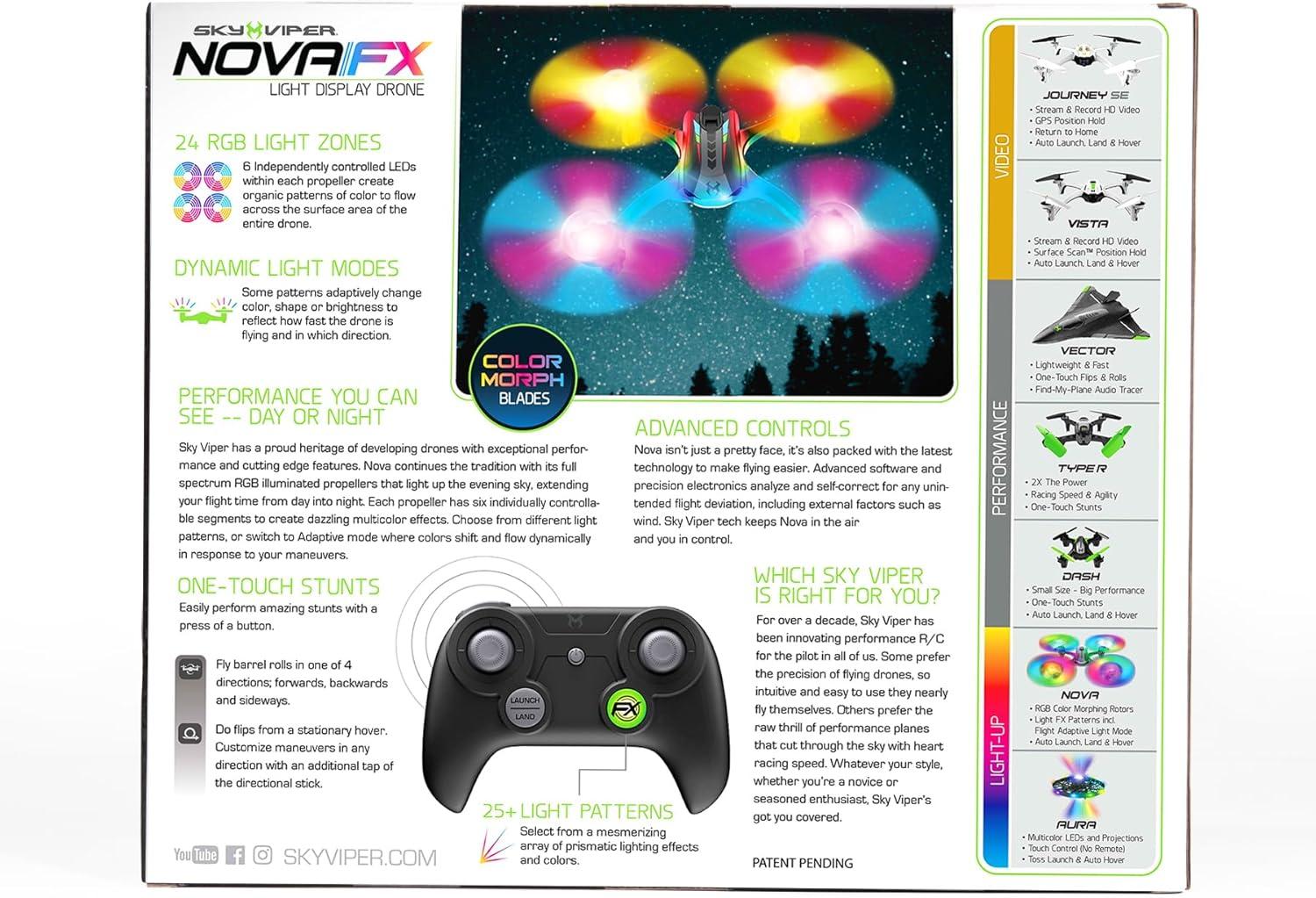 Sky Viper Nova Light Show Drone