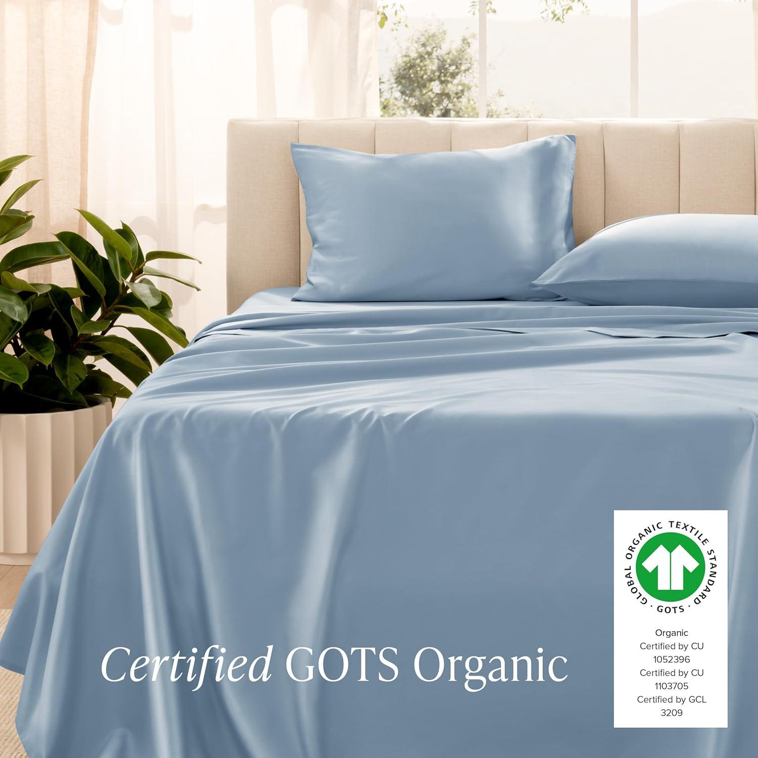 Bare Home 400 Thread Count Sateen Sheet Set