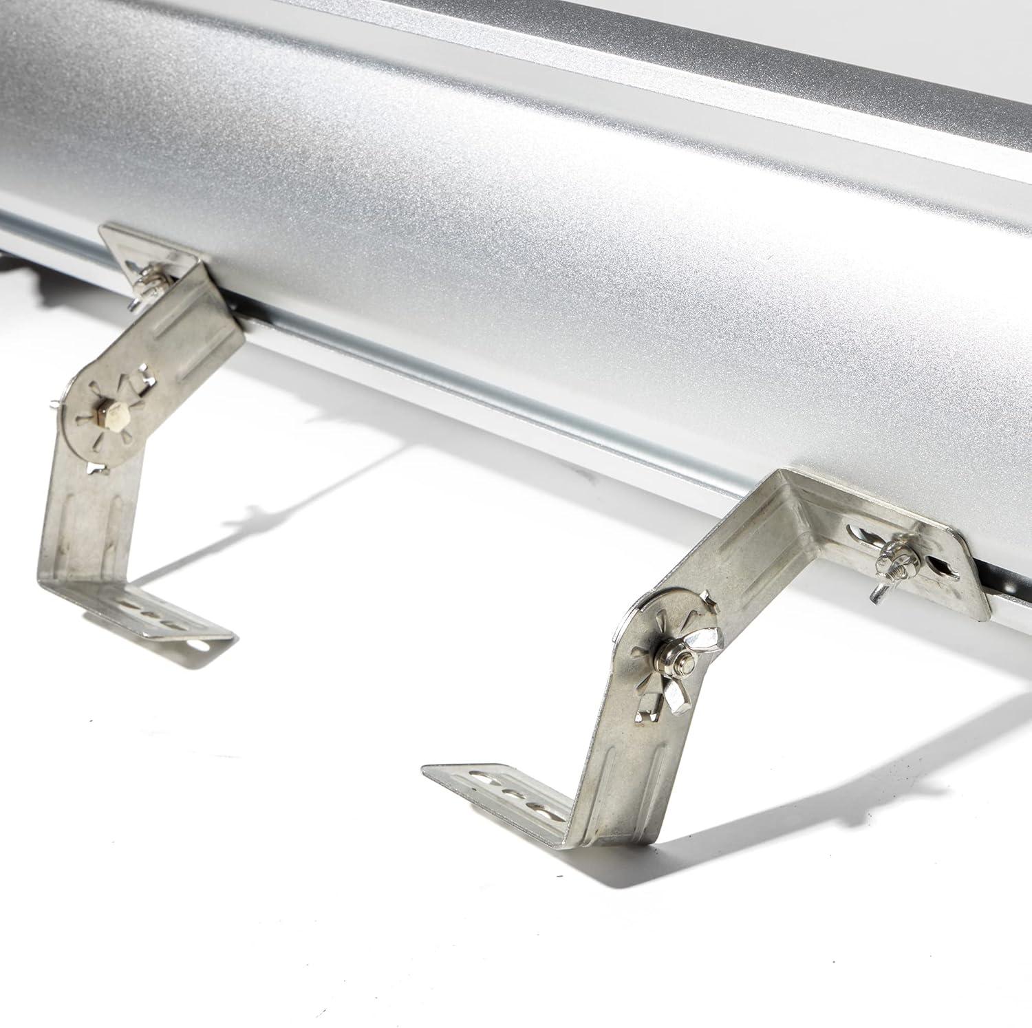 Dr Infrared Heater Carbon Infrared Patio Heater, Indoor and Outdoor (120V / 1500W, Silver)