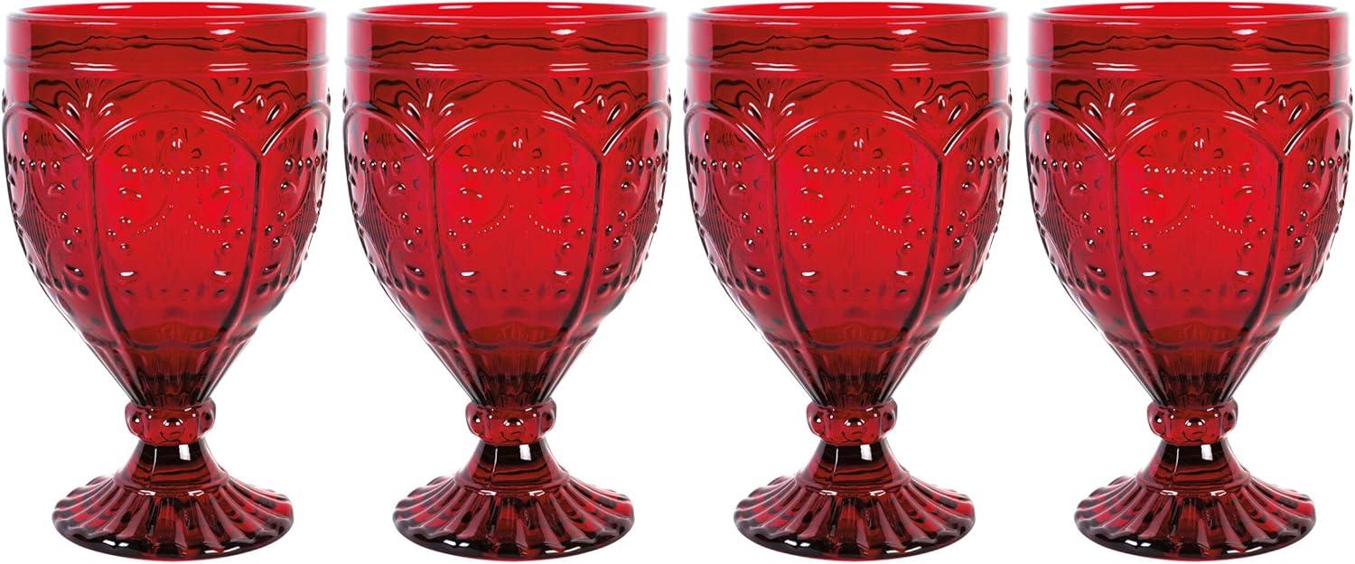 Fitz and Floyd Trestle 12 oz. Water Goblet (Set of 4)