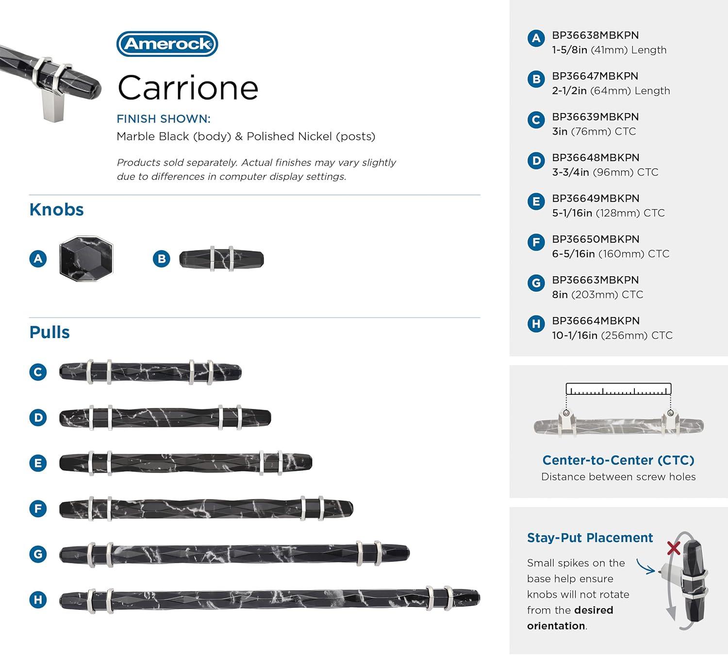 Amerock Carrione Bar Pull