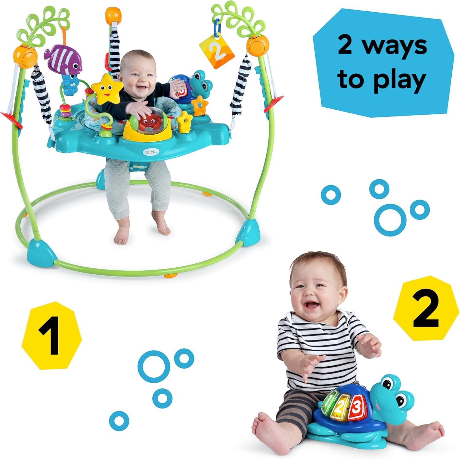 Baby Einstein Ocean Explorers Curiosity Cove 2-in-1 Activity Jumper