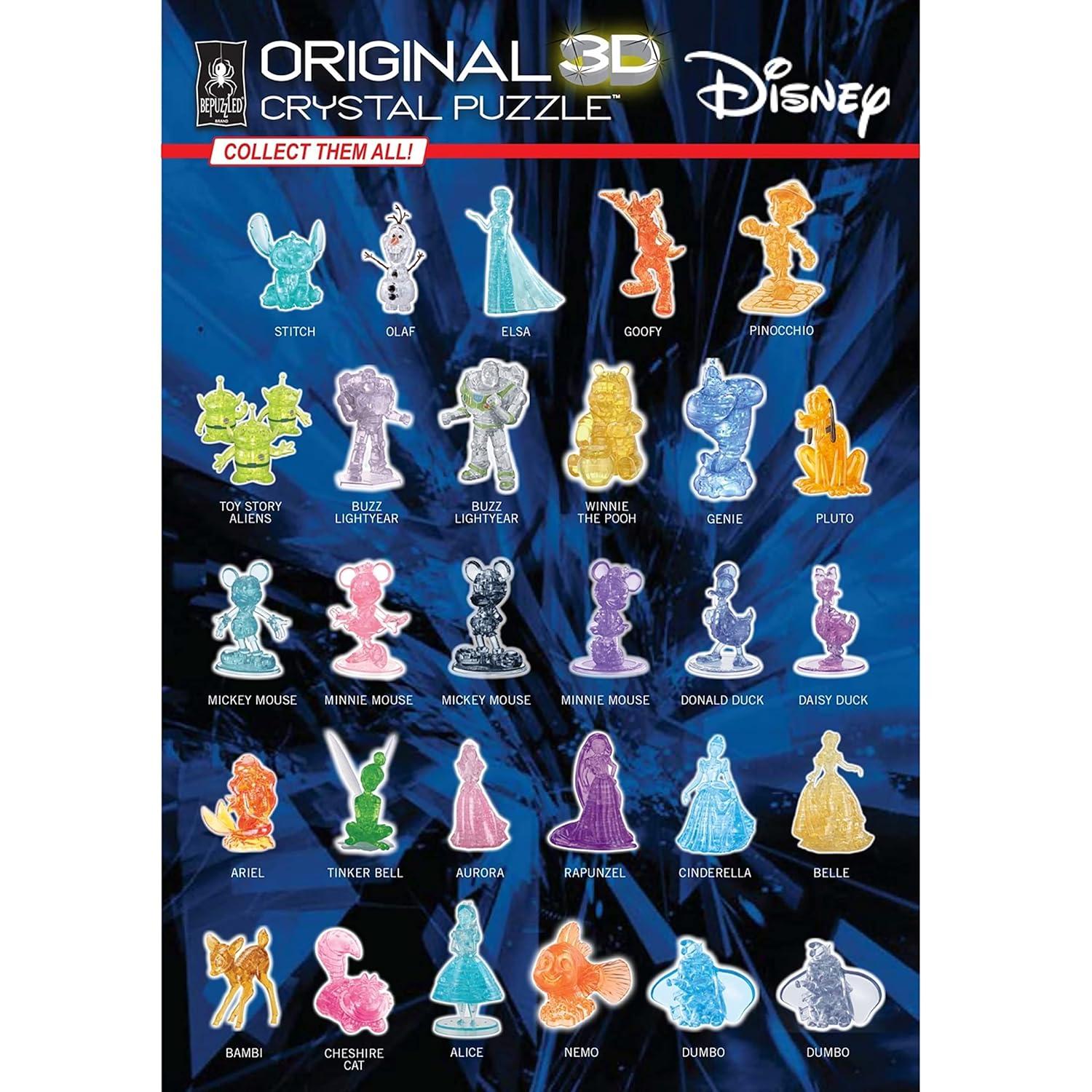 Disney Peter Pan Original 3D Crystal Puzzle from BePuzzled, Ages 12 and Up