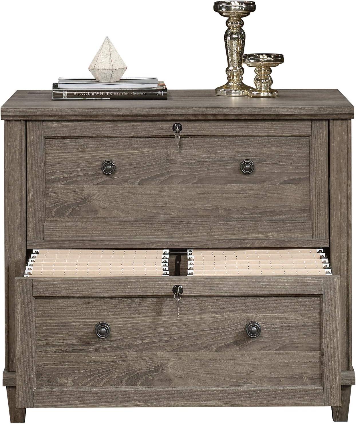 Sauder Hammond Lateral File, Emery Oak Finish