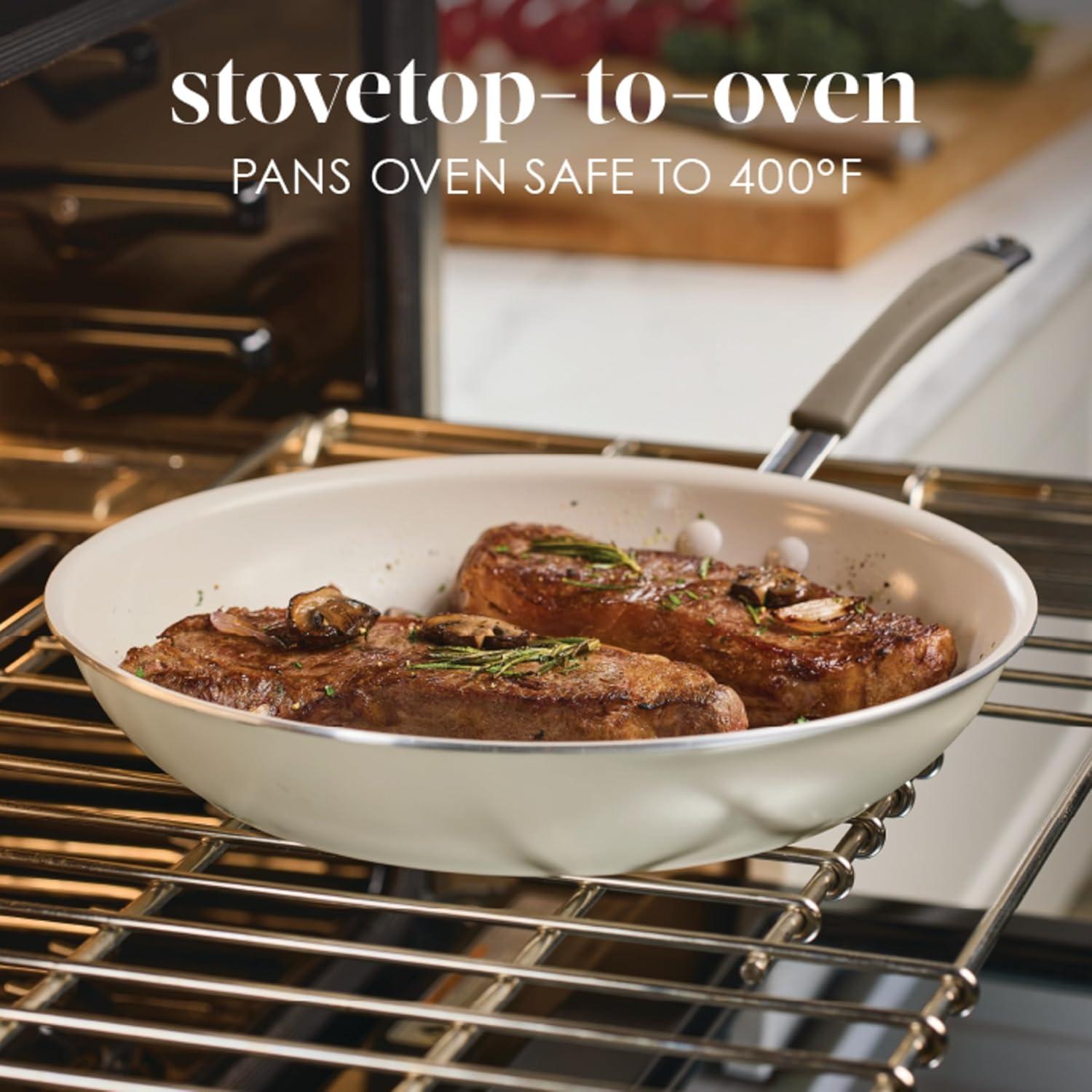 Rachael Ray Rachael Ray Cucina Ceramic Nonstick, Frying Pan / Skillet