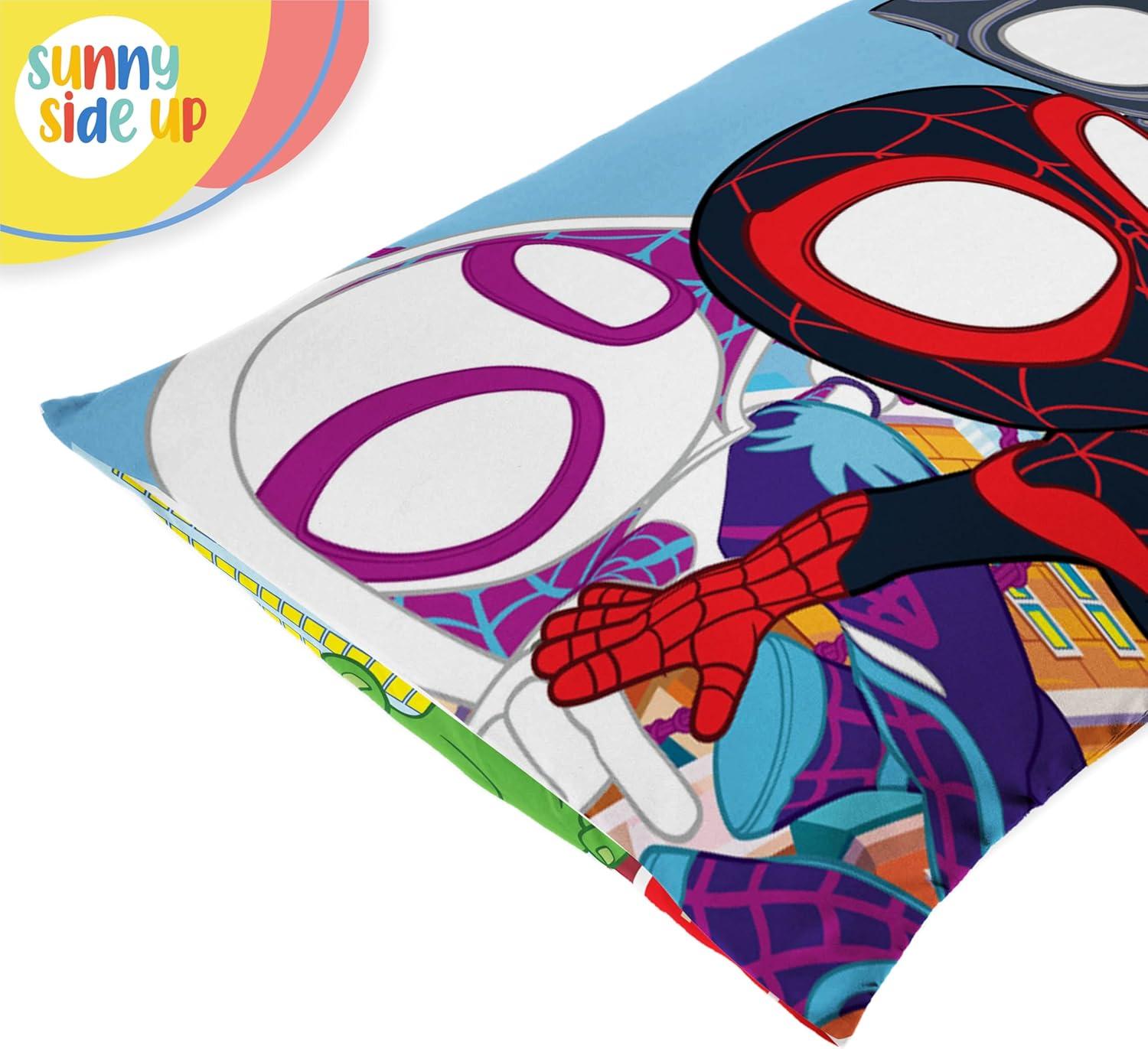 Marvel Spidey & Hulk Reversible Kids Pillowcases Set