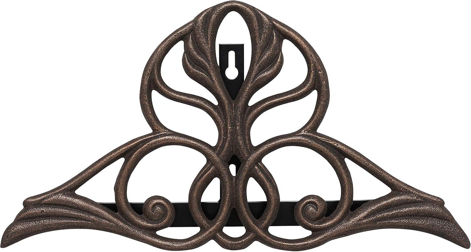 Whitehall Products Victorian Hose Holder, Oil Rub Bronze