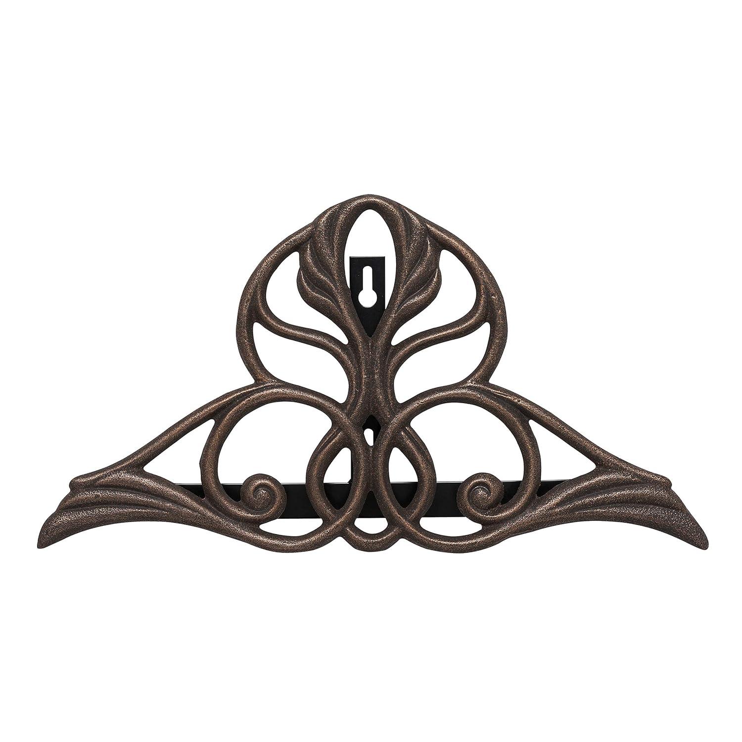 Whitehall Products Victorian Hose Holder, Oil Rub Bronze