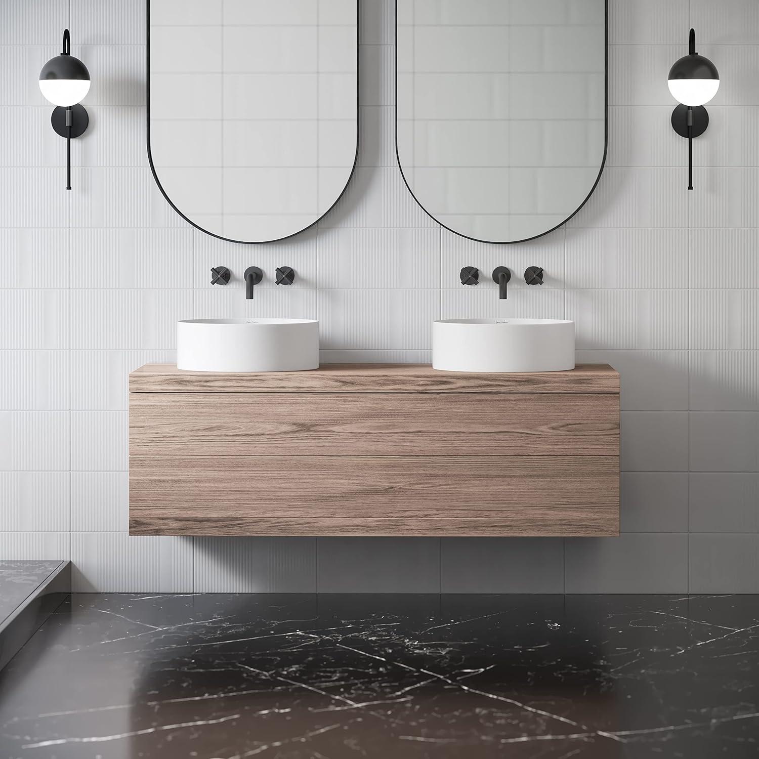 Beau 16.5" Round Vessel Bathroom Sink