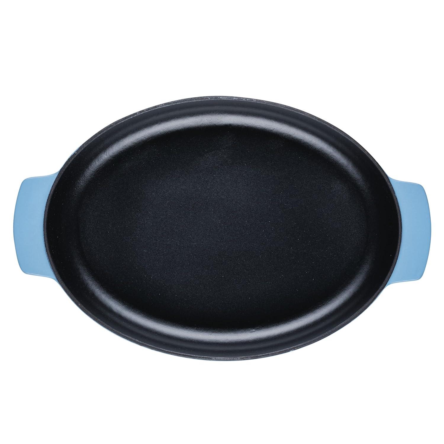 KitchenAid® KitchenAid Cast Iron Oval Au Gratin Roasting Pan Suitable - 2.5 Quart