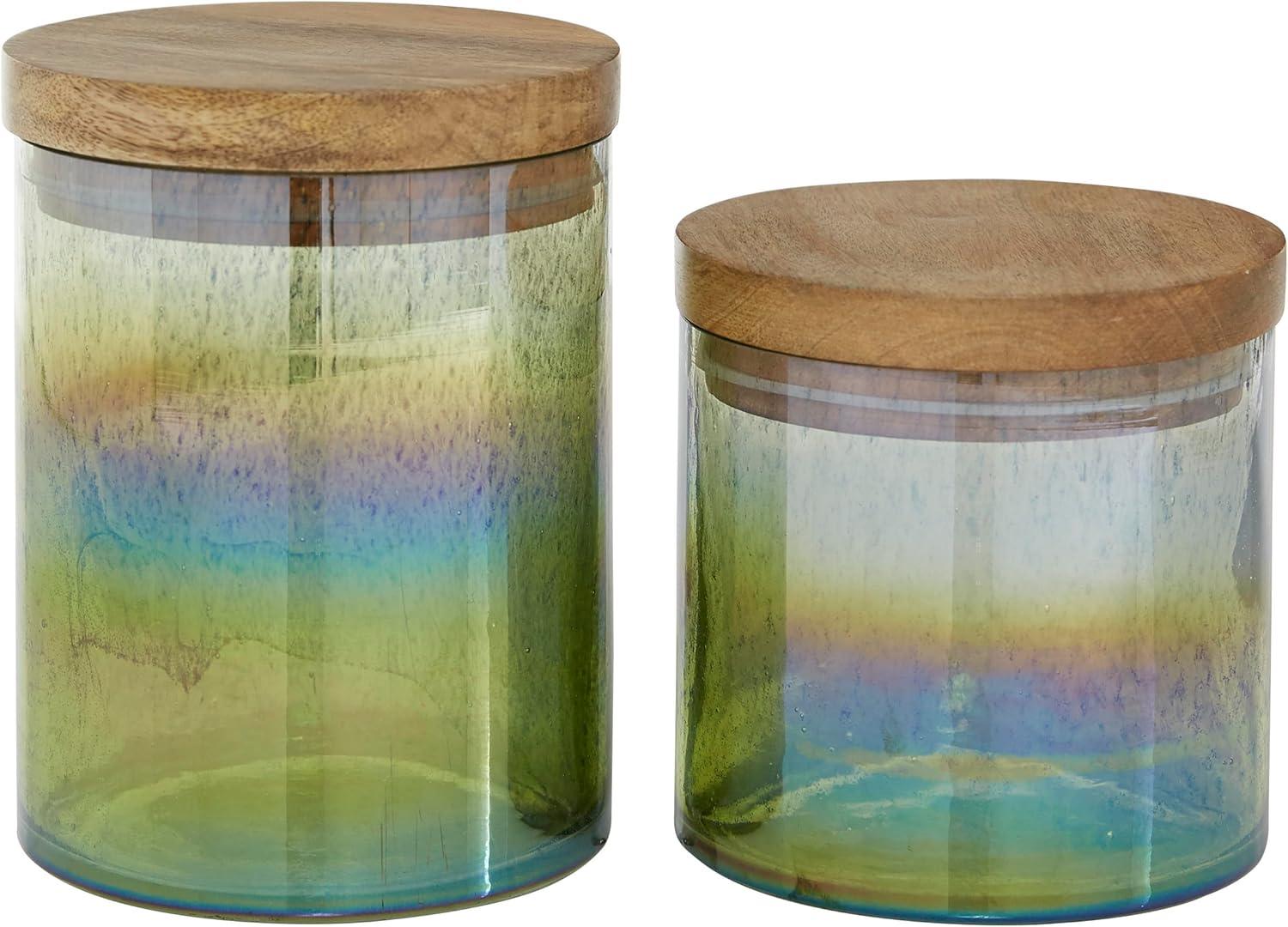 Wood Decorative Urns & Jars