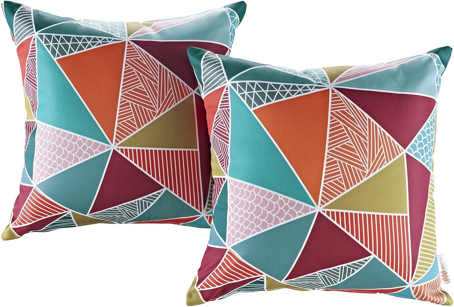 Patio Mosaic Indoor/Outdoor Throw Pillow