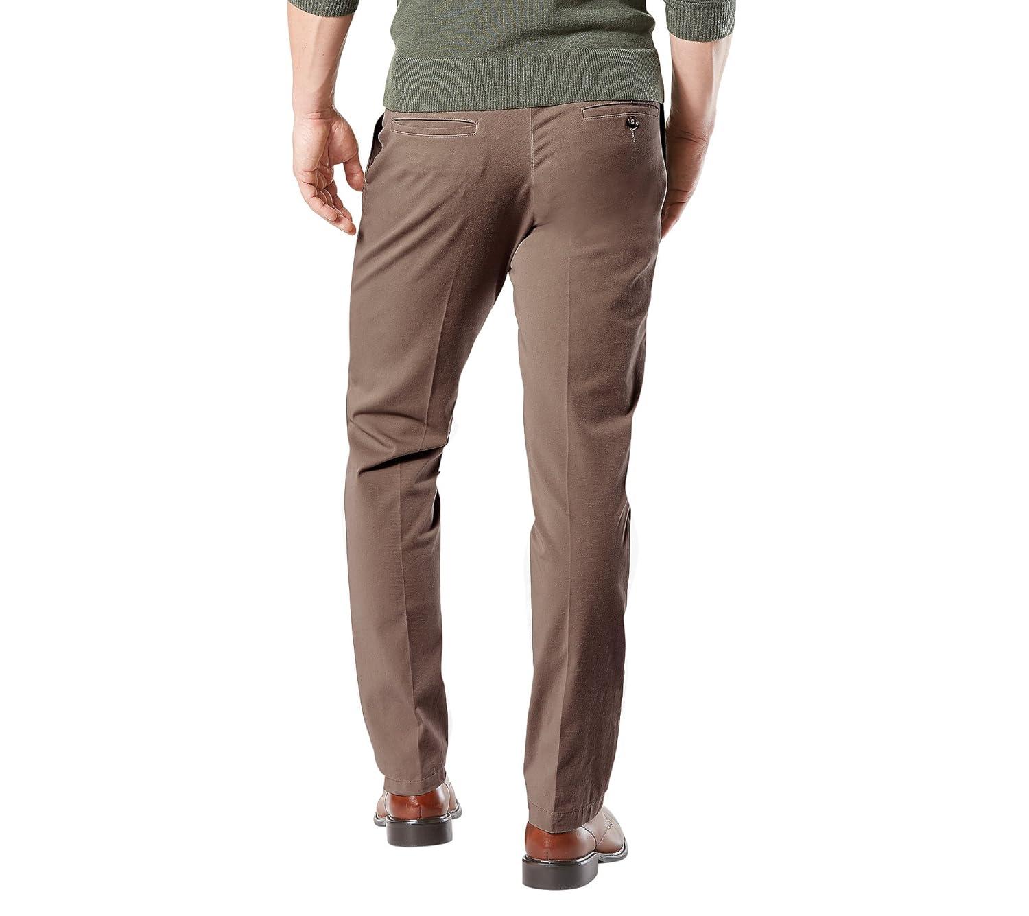 Dockers Men's Straight Fit Workday Khaki Smart 360 Flex Pants (Regular and Big & Tall)