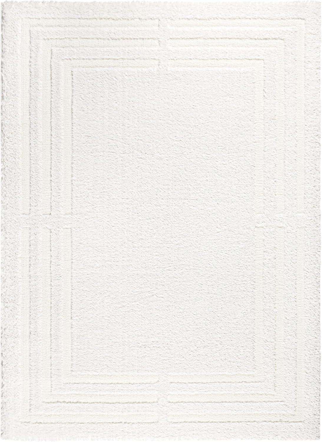 TOWN & COUNTRY EVERYDAY Cloud Shag Area Rug Ivory