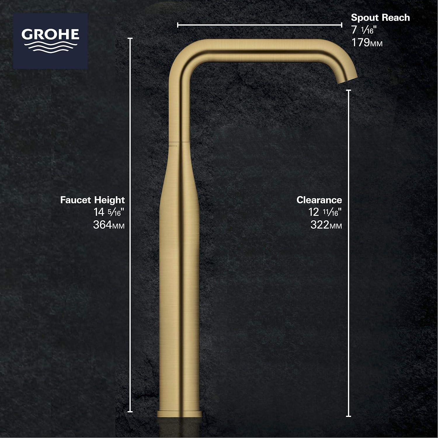 Essence New Polished Chrome Single-Handle Bathroom Faucet