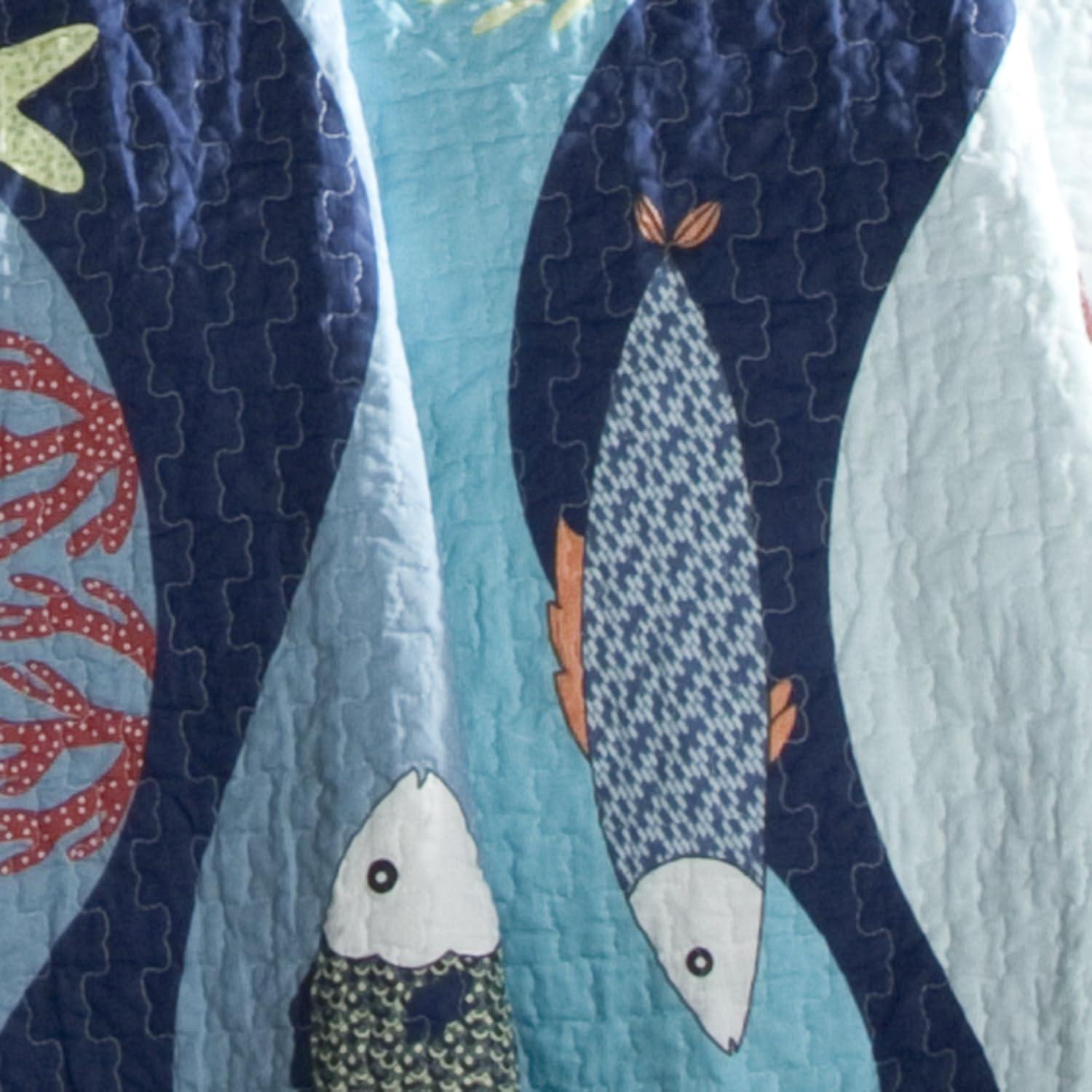 Sealife 3 - Piece Quilt Set