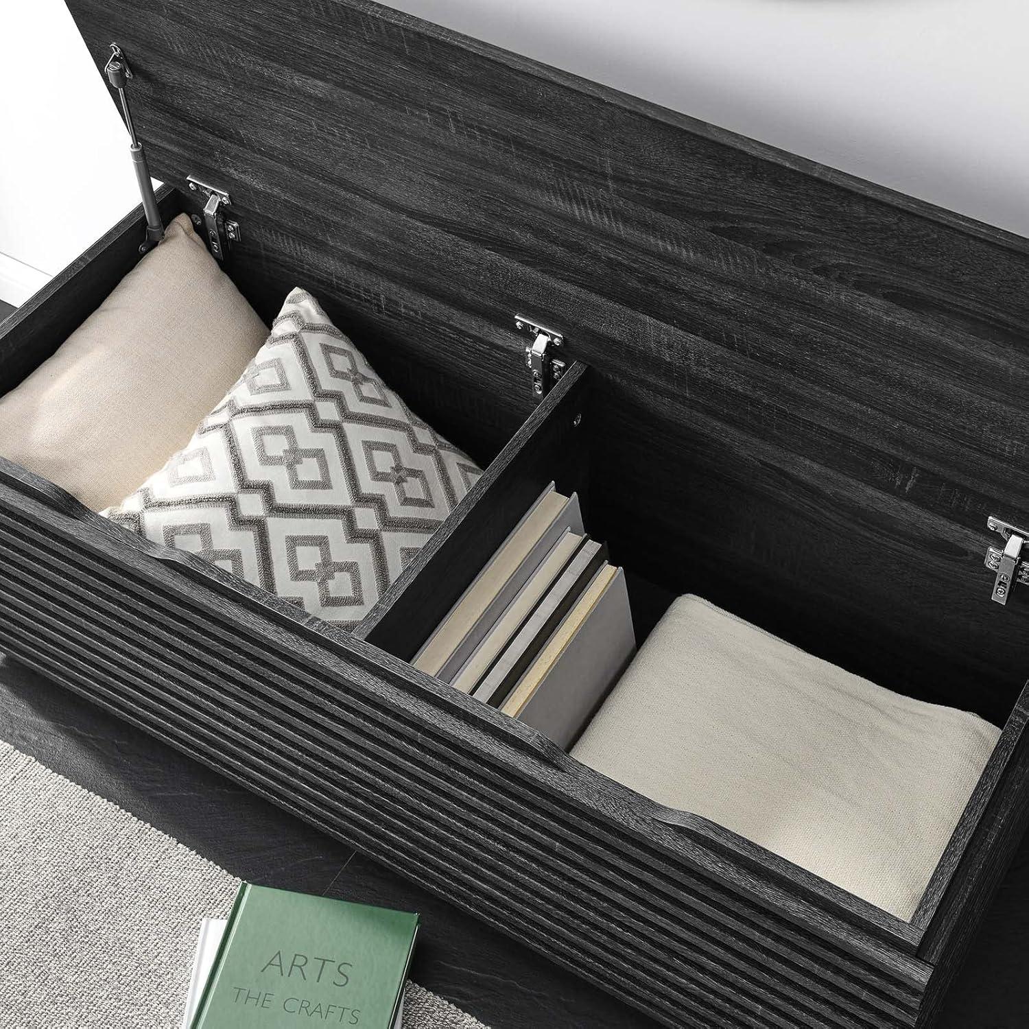 Modway Render 47" Wood Grain Storage Bench & Reviews | Wayfair