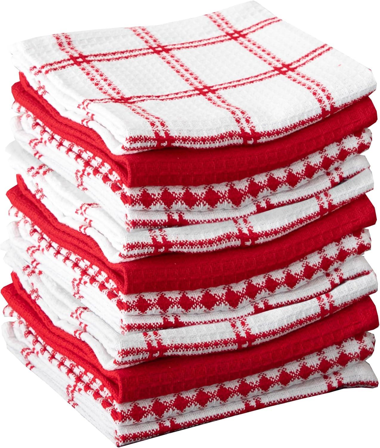 T-fal Flat Waffle Kitchen Dishcloth Set