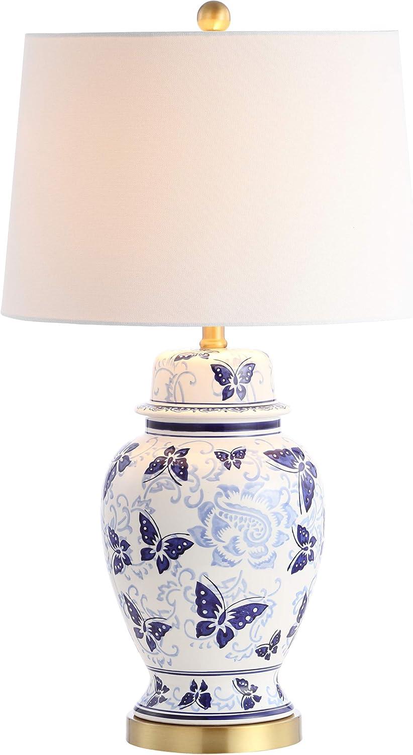 Hana Table Lamp (Set of 2) - Blue/White - Safavieh.