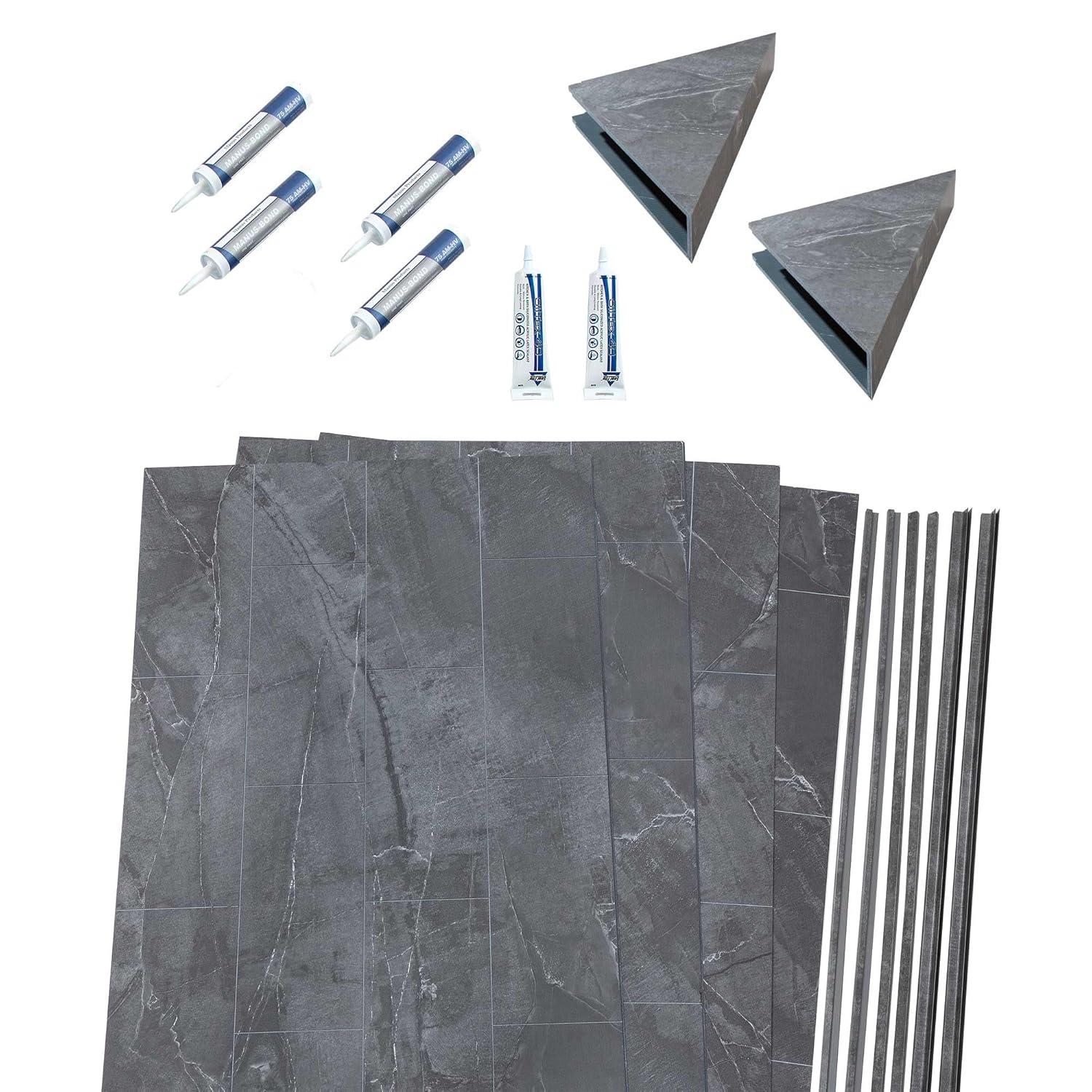 Palisade Palisade 30In X 60In X 78In Vinyl Shower Surround