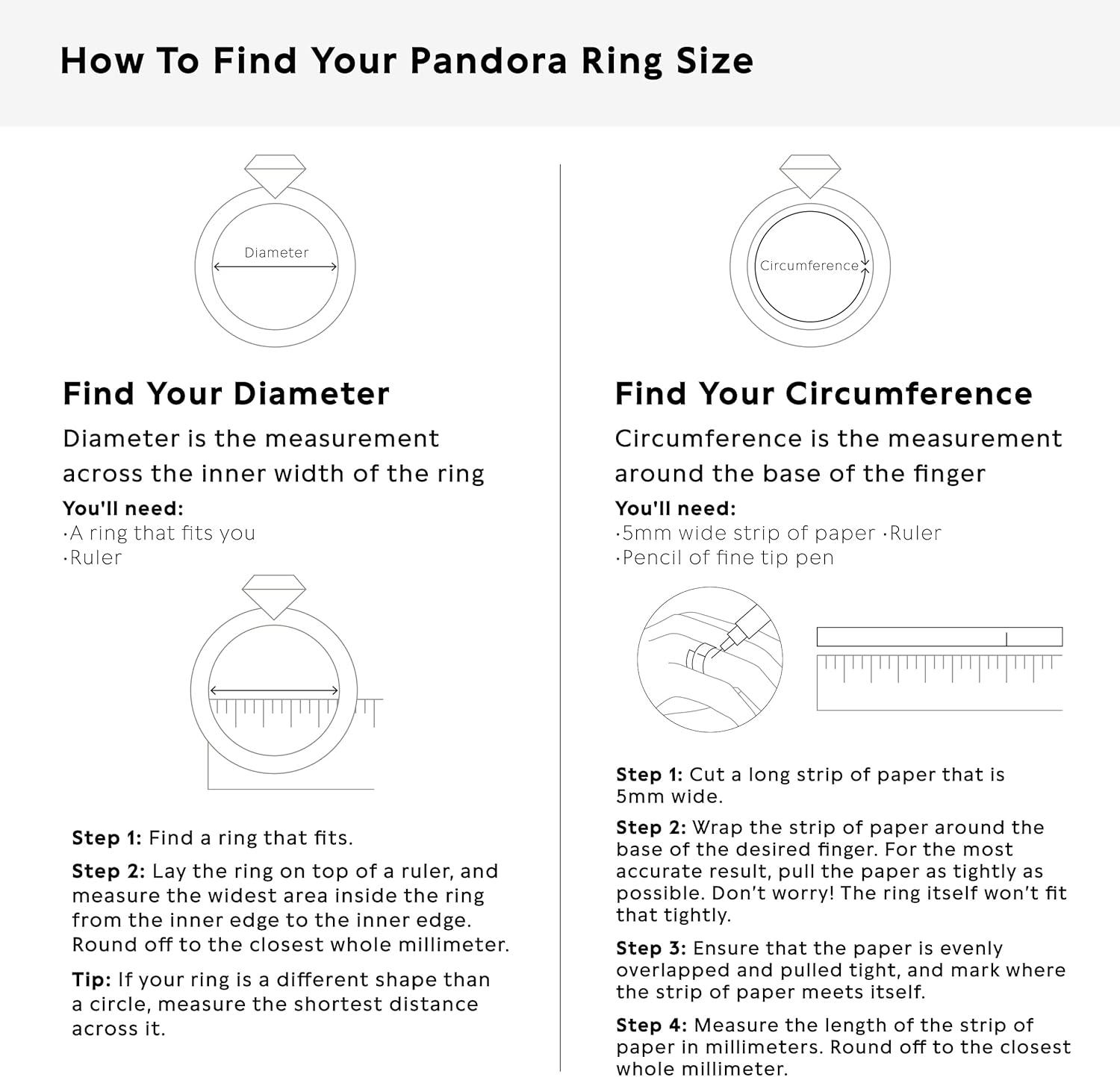 PANDORA Classic Elegance Ring, Sterling Silver, Clear Cubic Zirconia, Size 5
