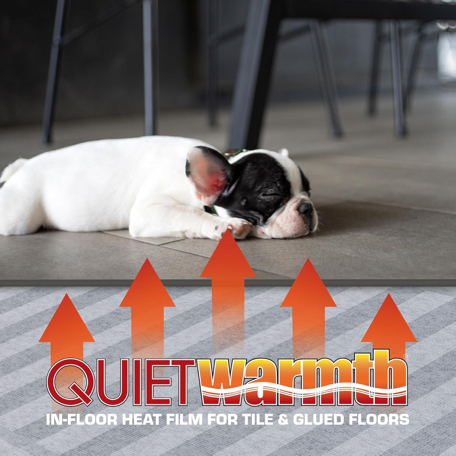 QuietWarmth Digital Programmable Thermostat with Floor Sensor