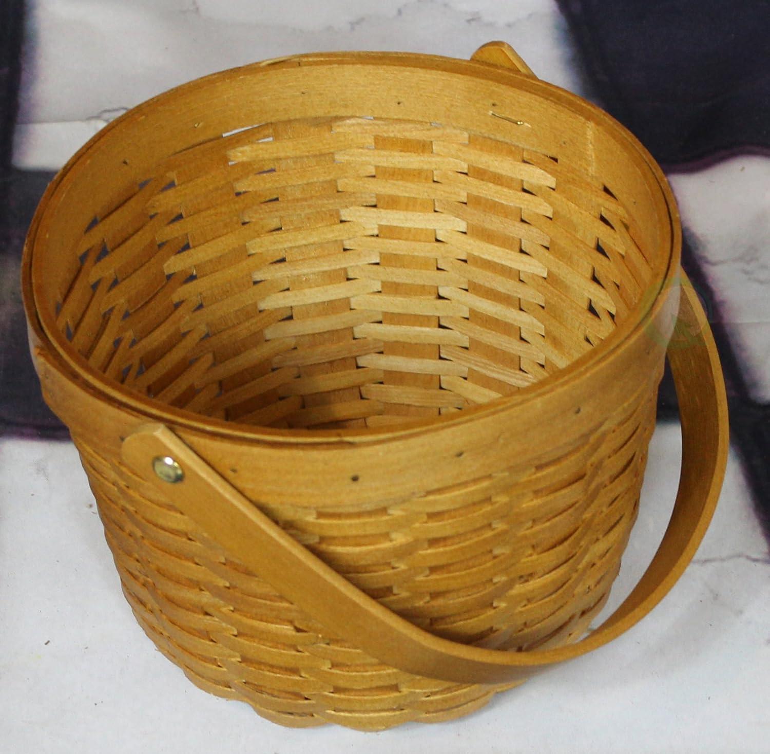 Quickway Imports Solid Wood Basket