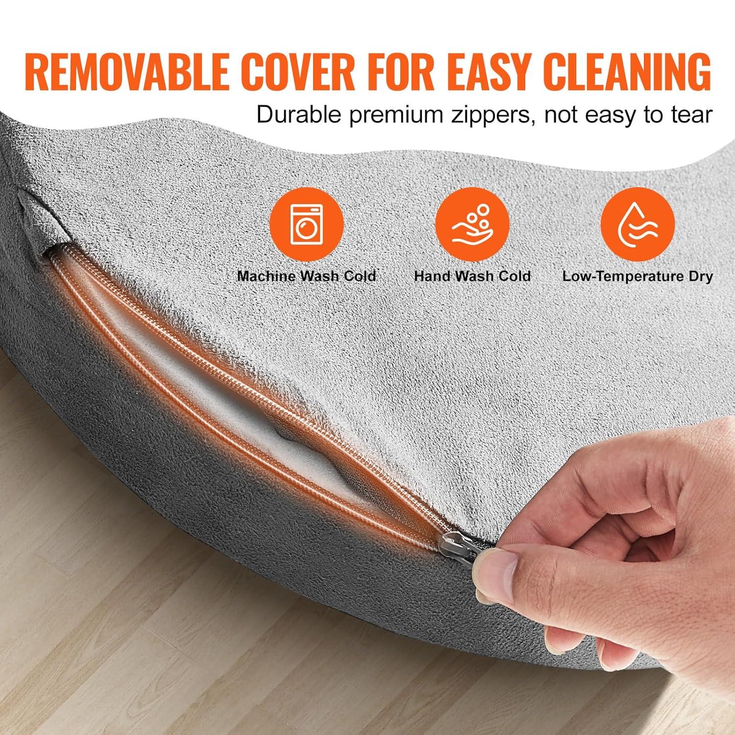 HCY Play Couch, Modular Kids Nugget Couch 15pcs, Toddler Foam Sofa Couch with High-density 25D Sponge for Playing, Creating, Sleeping, Imaginative Kids Furniture for Bedroom and Playroom