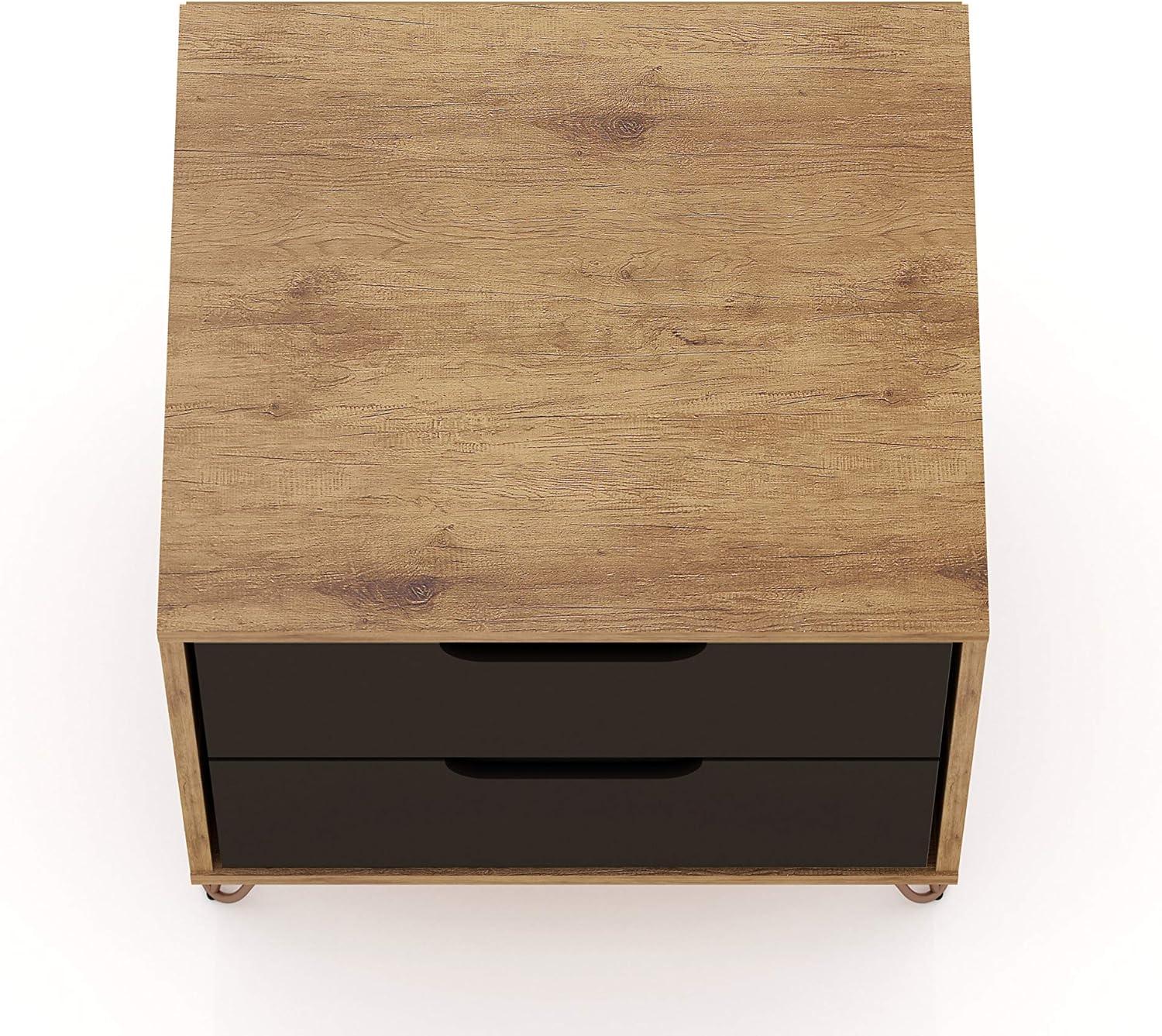 2.0 Rockefeller Nightstand - Manhattan Comfort