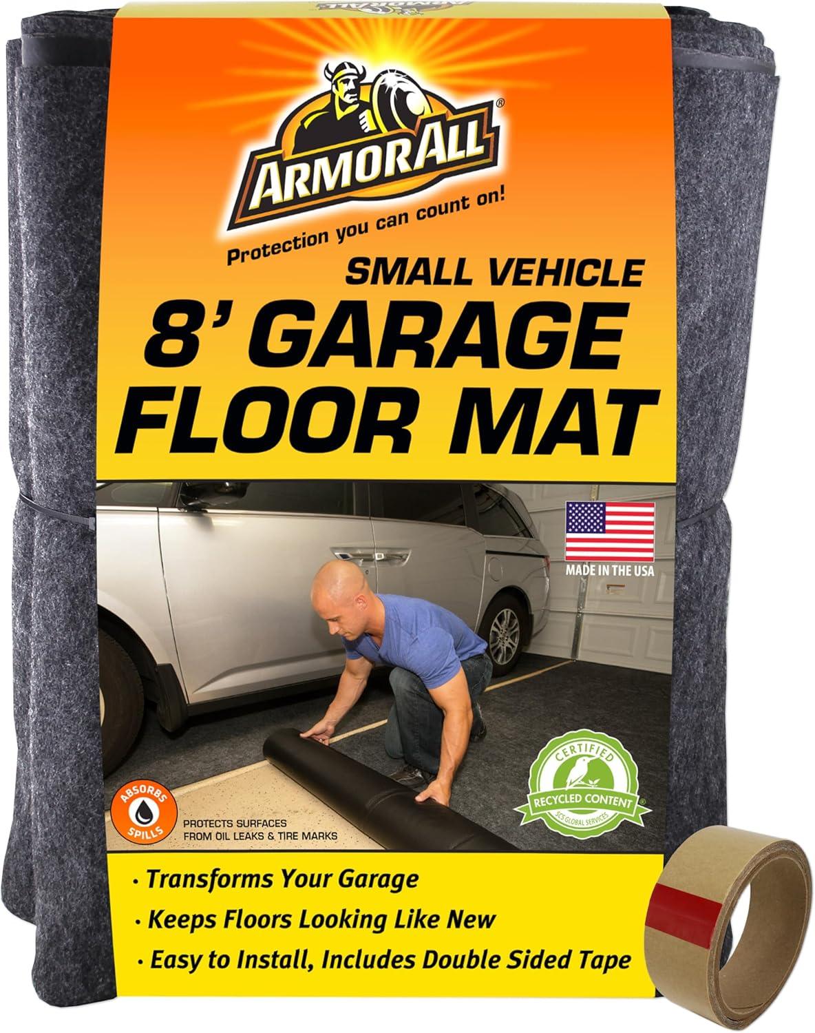 Armor All Garage Floor Mat, Protective Garage Flooring, Transforms Garage - Absorbent & Waterproof