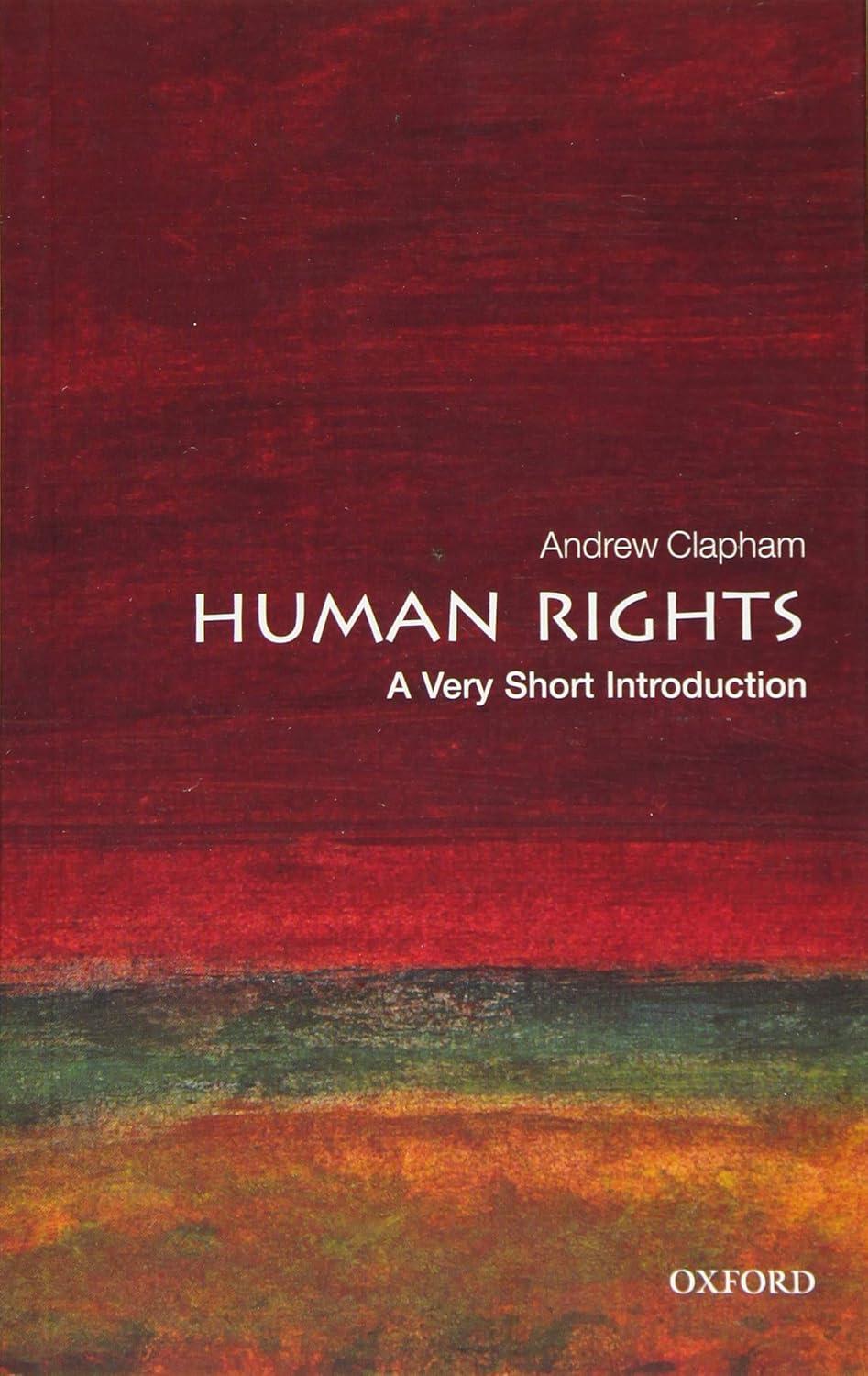 Human Rights: A Very Short Introduction, Red Hardcover Book