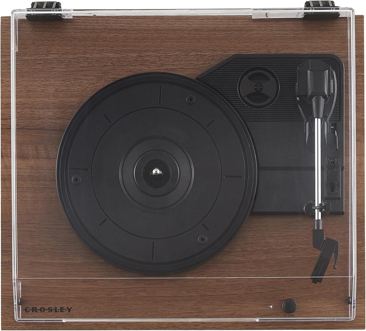 Crosley Riff Bluetooth Vinyl Record Player with Speakers, 3-Speed Turntable, 6 Modular Layouts