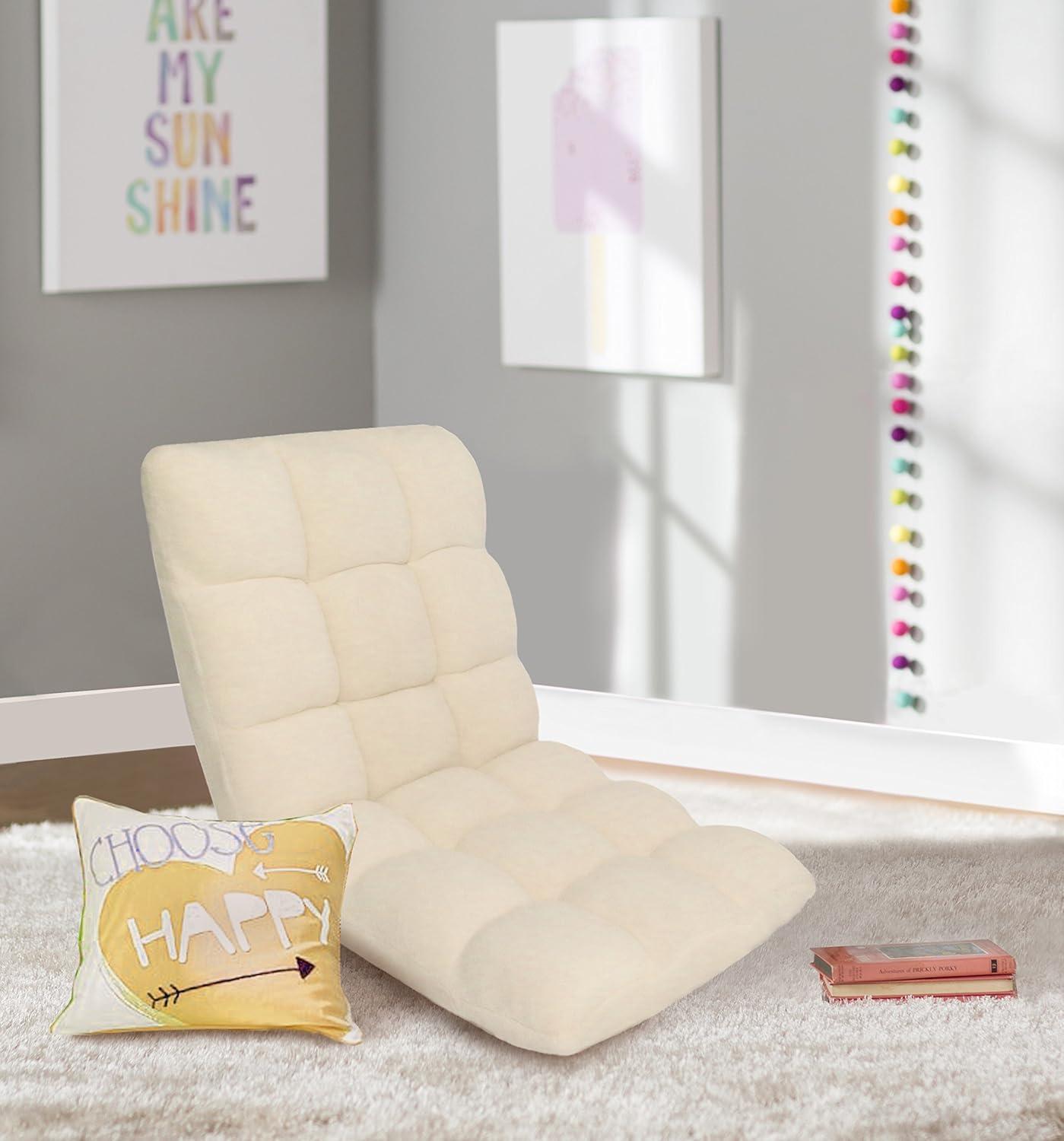 Esme Kids' Recliner Chair Beige - Chic Home