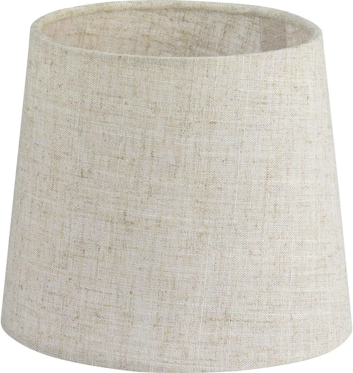 Natural Burlap Empire Chandelier Shade 6'' Linen Finish