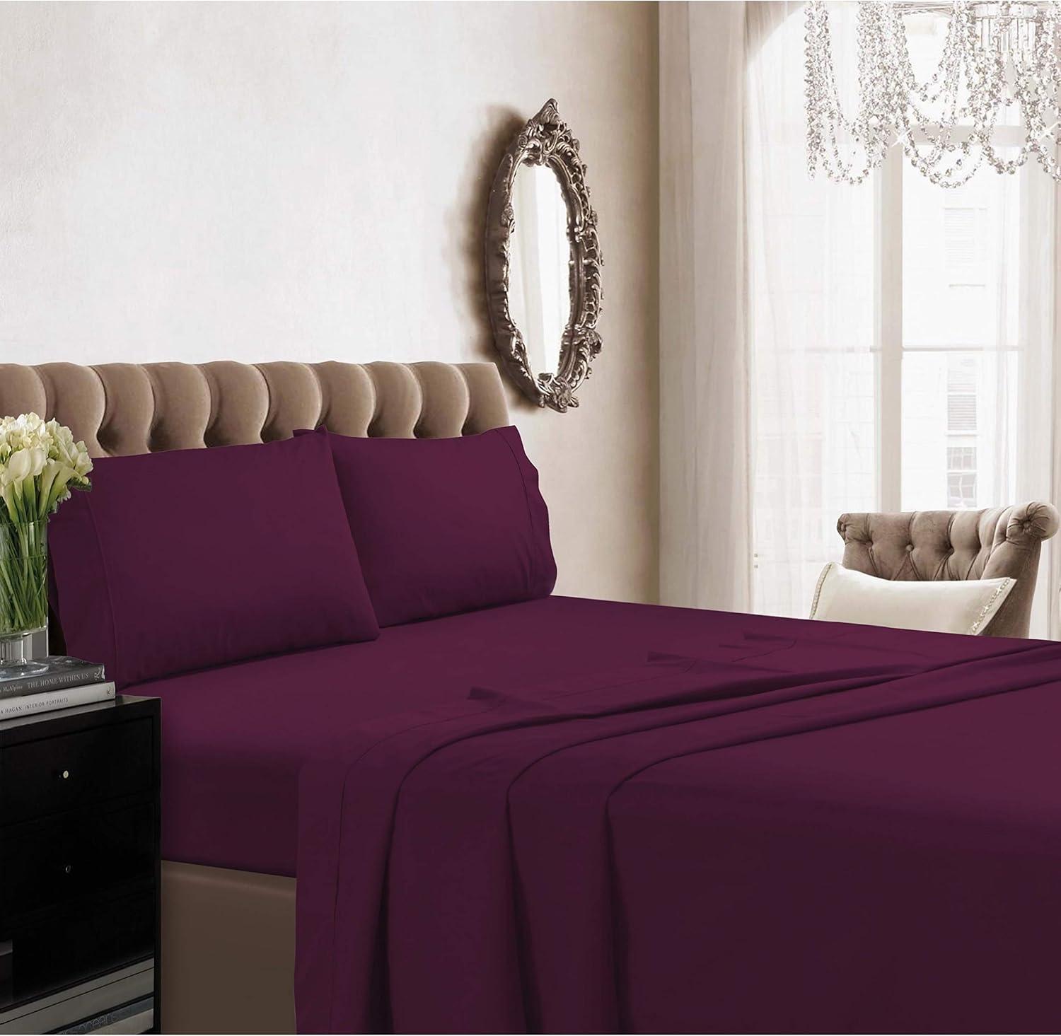 Egyptian Cotton Percale Sheet Set