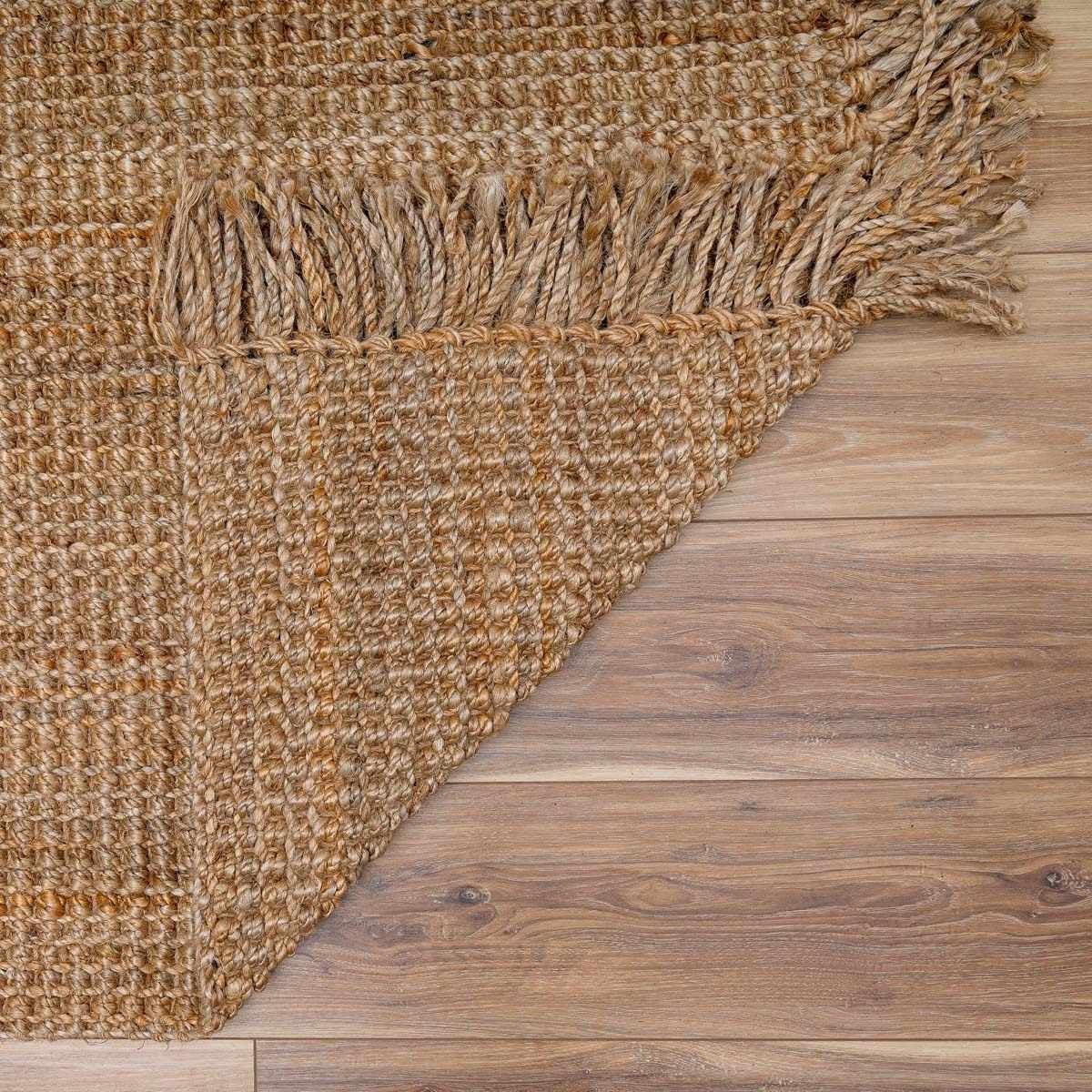 Hauteloom Rectangle Area Rug  Brown