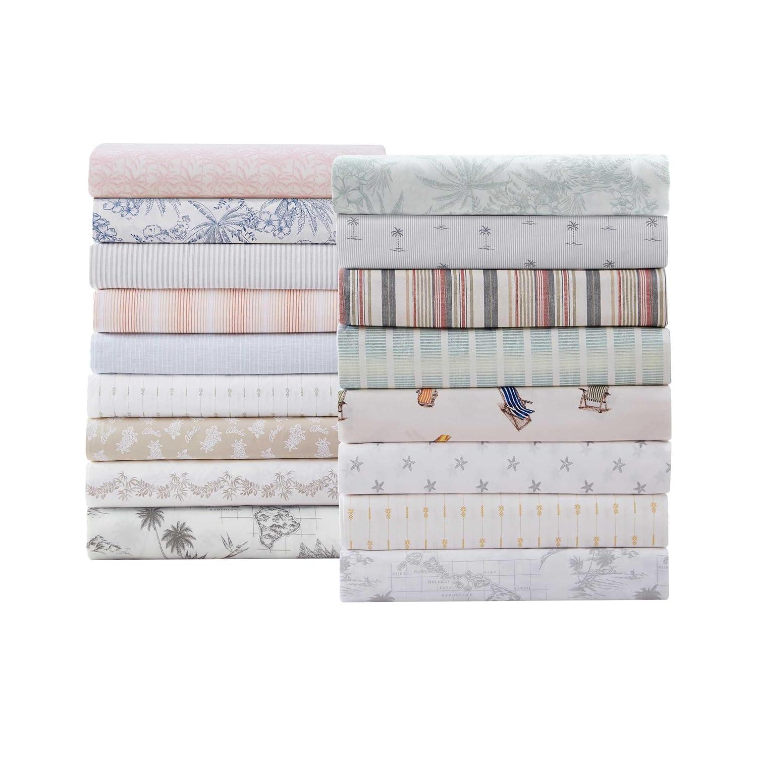 Tommy Bahama Home Tommy Bahama Cotton Percale Printed Sheet Sets
