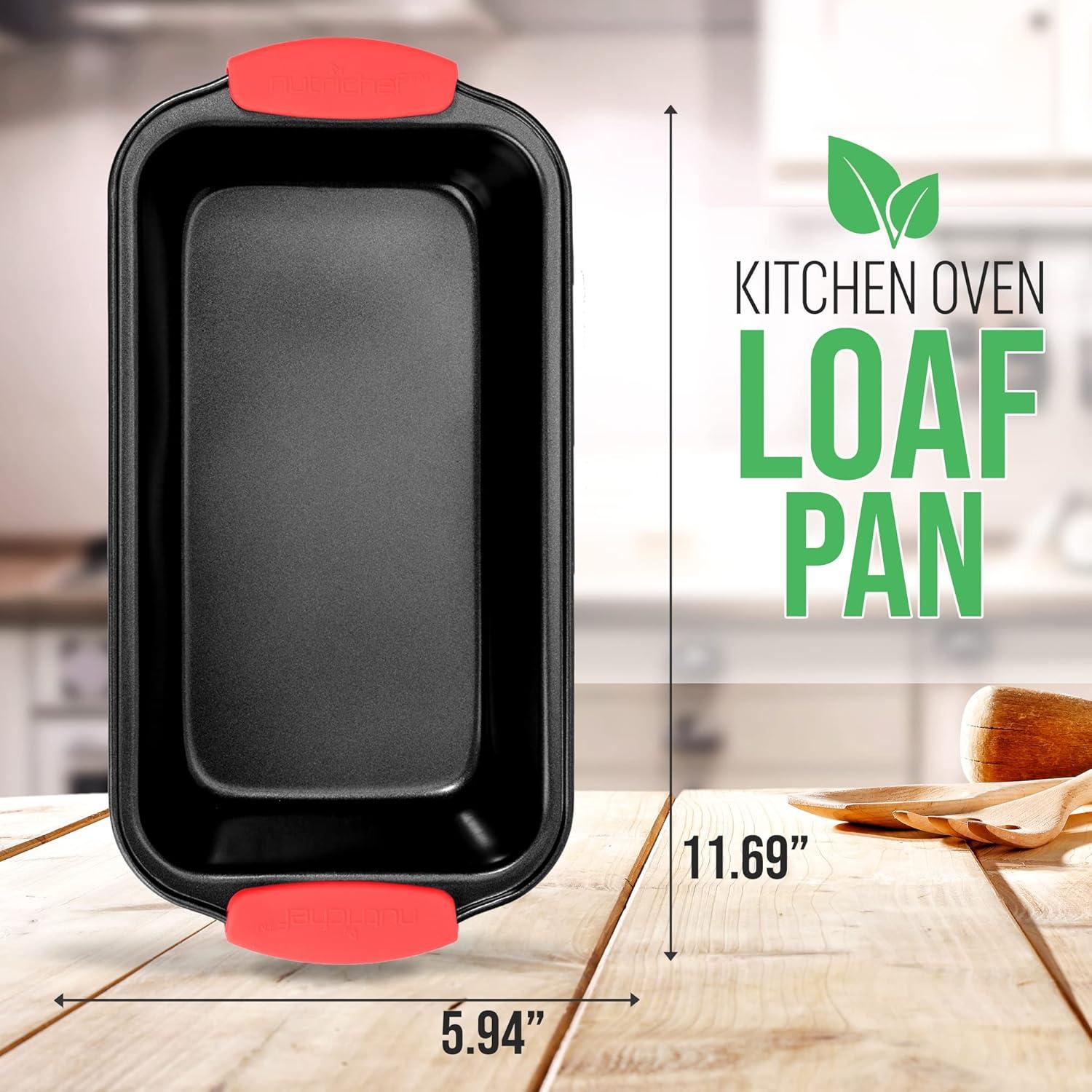 NutriChef NutriChef Aluminum Non-Stick Rectangle Cake Pan