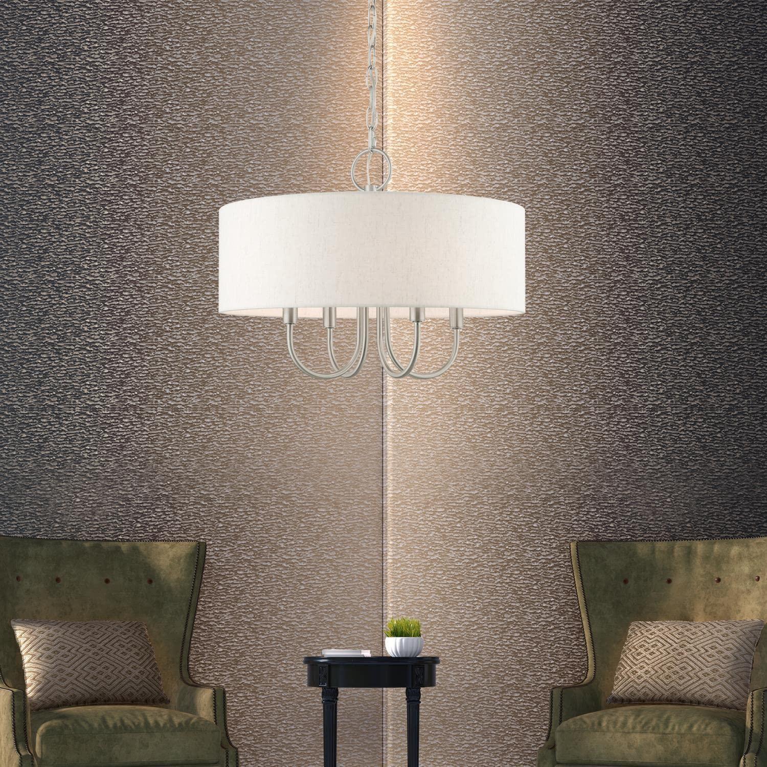 Livex Lighting Blossom 4 - Light Pendant in Brushed Nickel