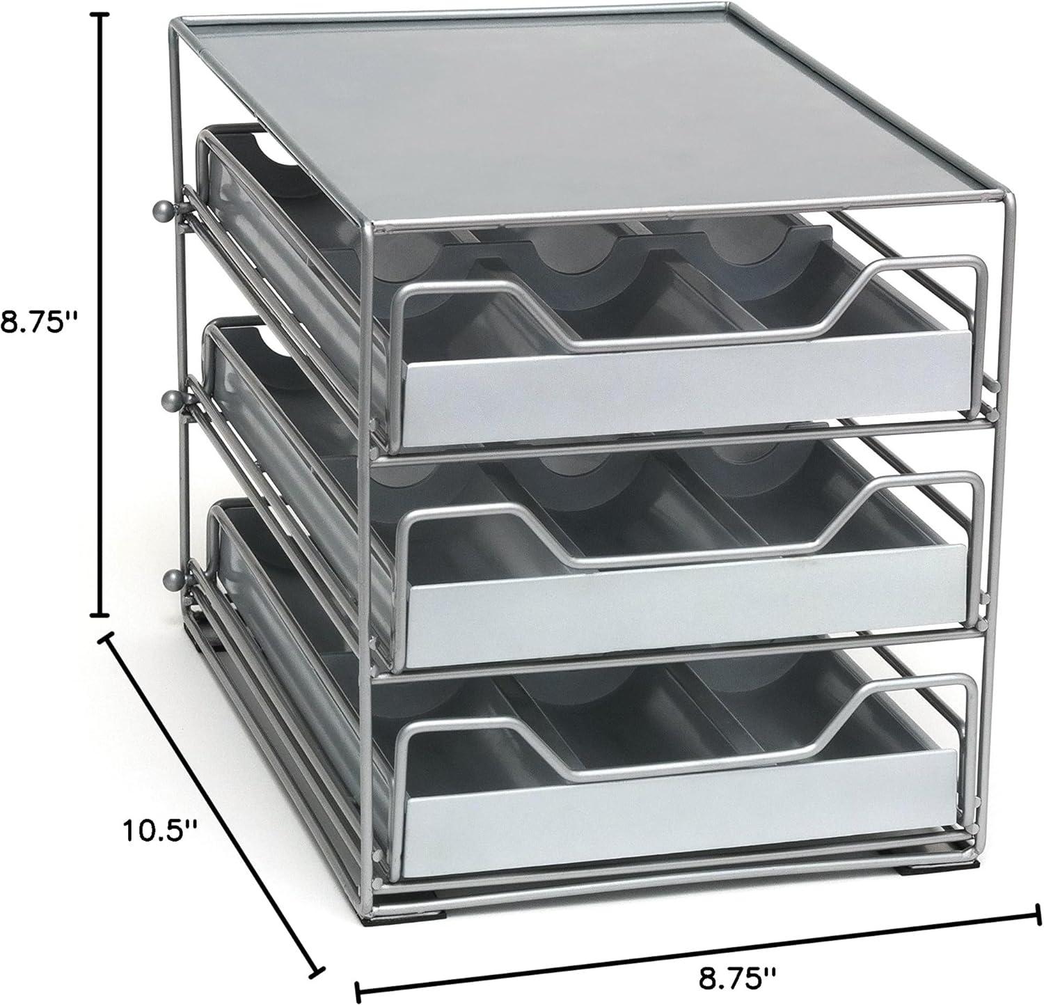 3-Tier Tilt Down Spice Drawer - Lipper International