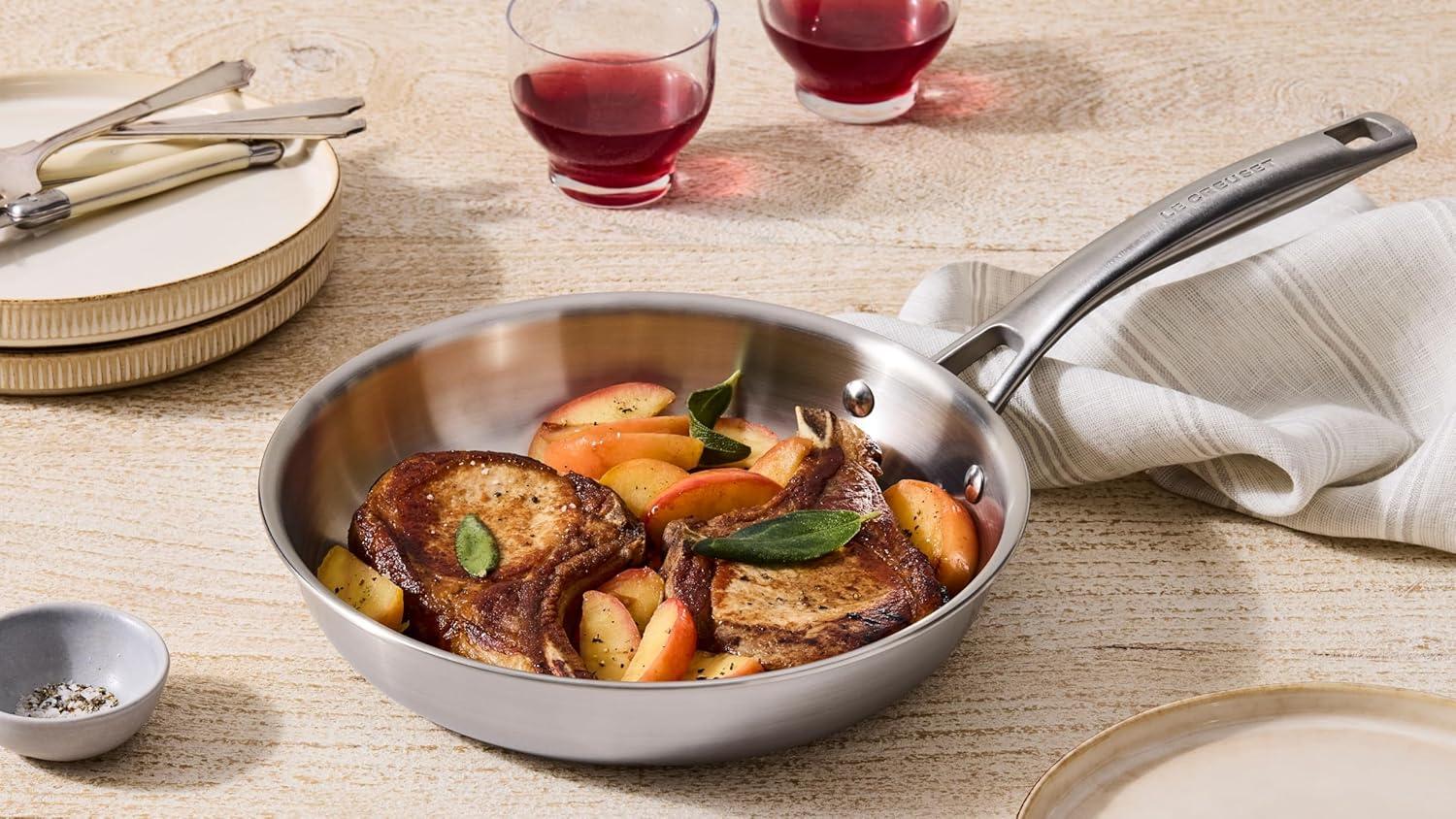 Le Creuset ® Essential Stainless Steel 10-Piece Cookware Set