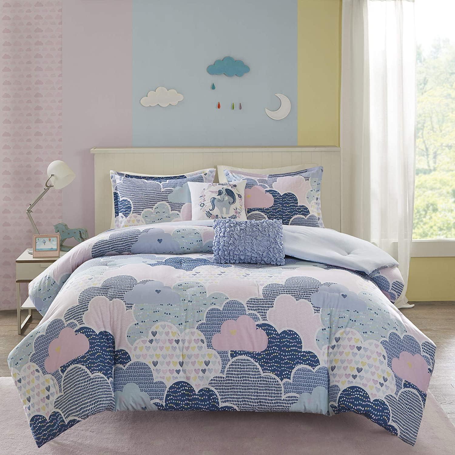 Cloud Cotton Printed Duvet Cover Set