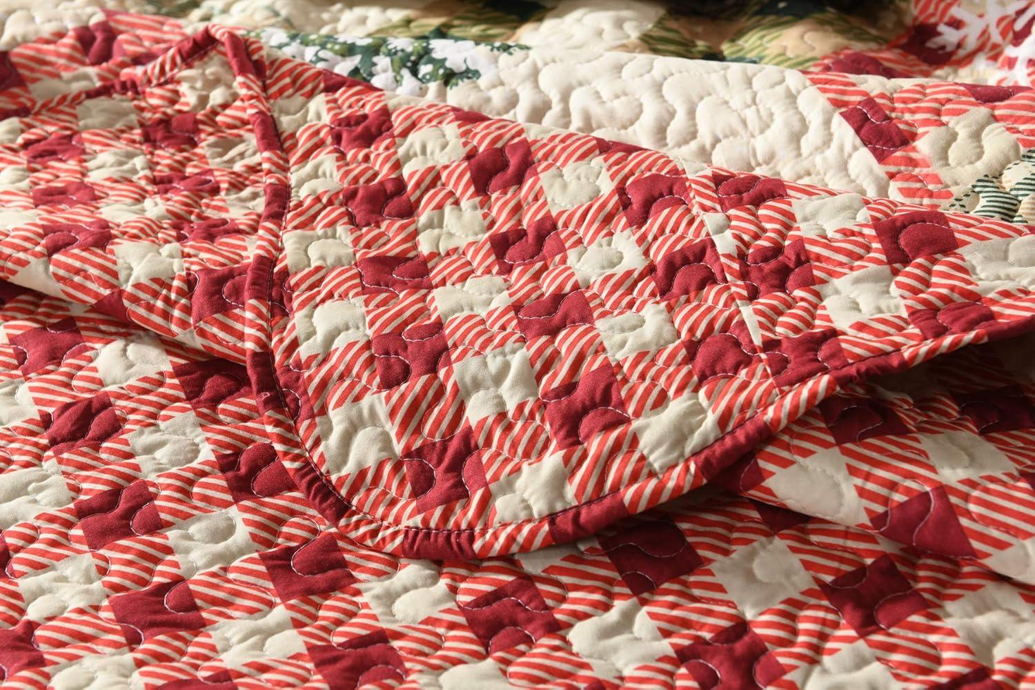 MarCielo Marcielo Lightweight All Season Reversible Comforter Quilt Set with Shams