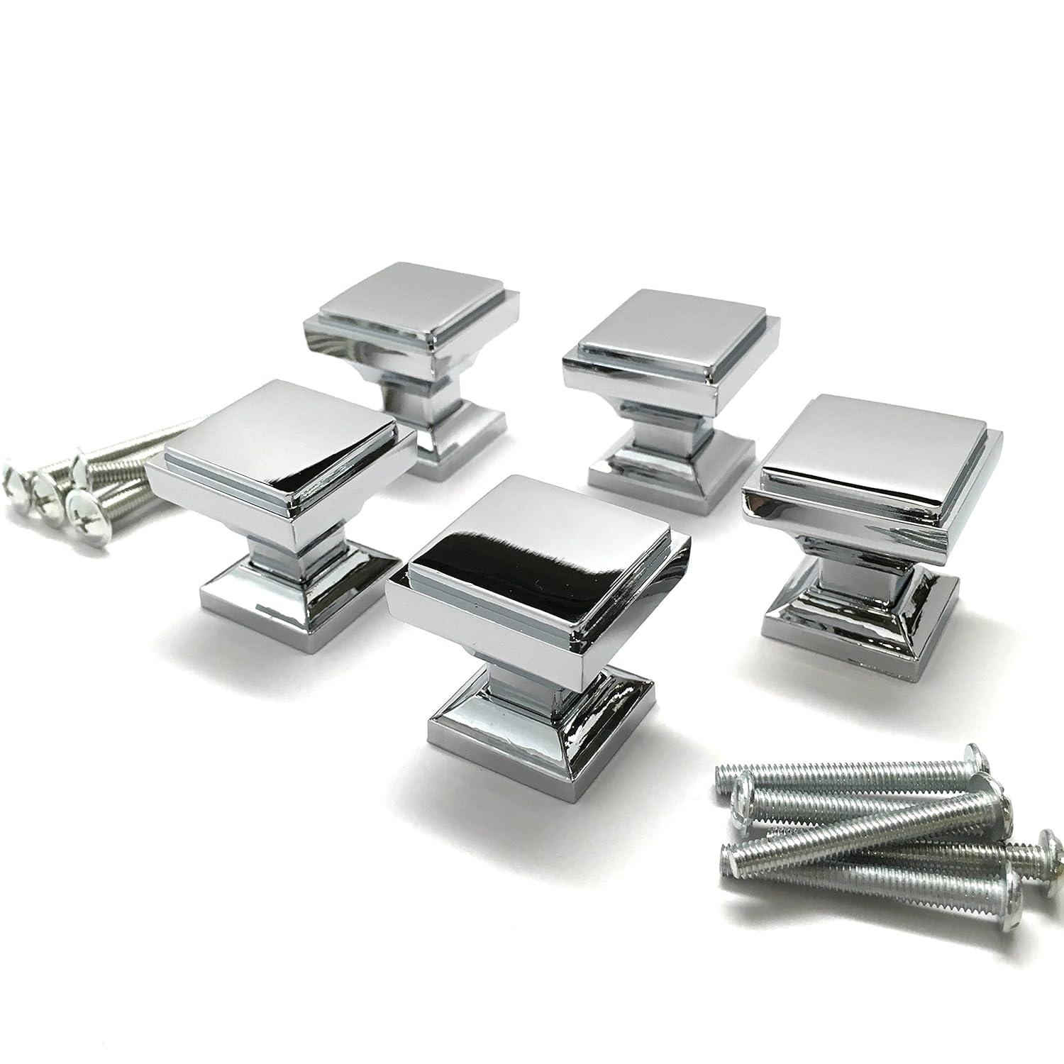 Southern Hills Hardware Square Knob (Set of 5)