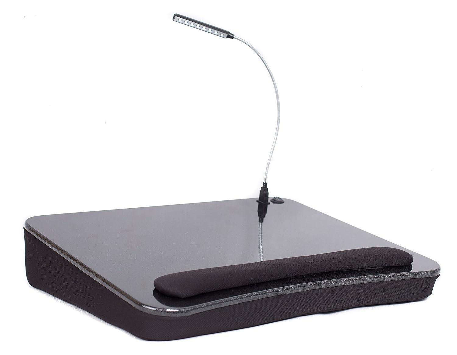 Sofia + Sam Lap Desk with USB Light - Black