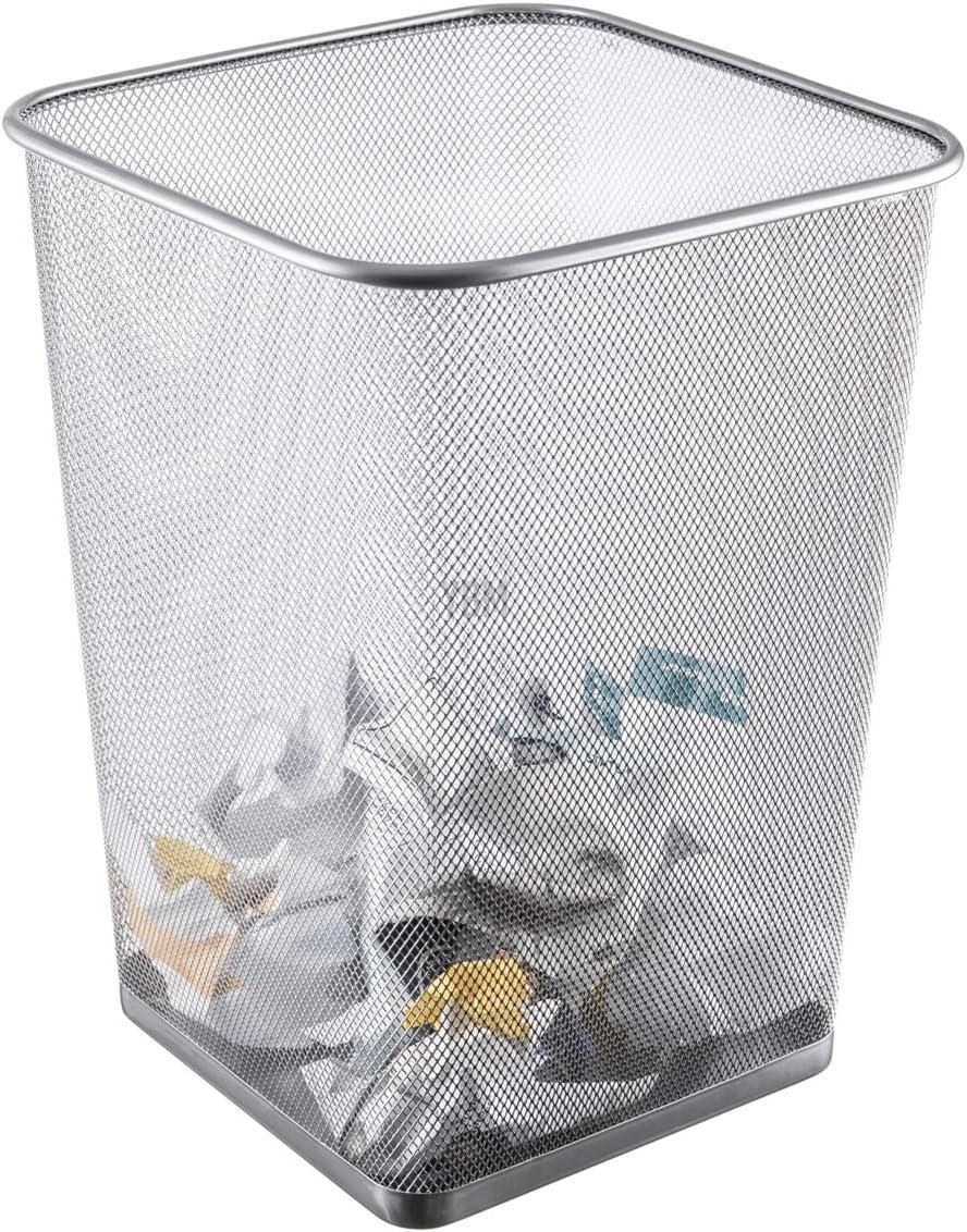 Steel Open Waste Basket - 5 Gallons