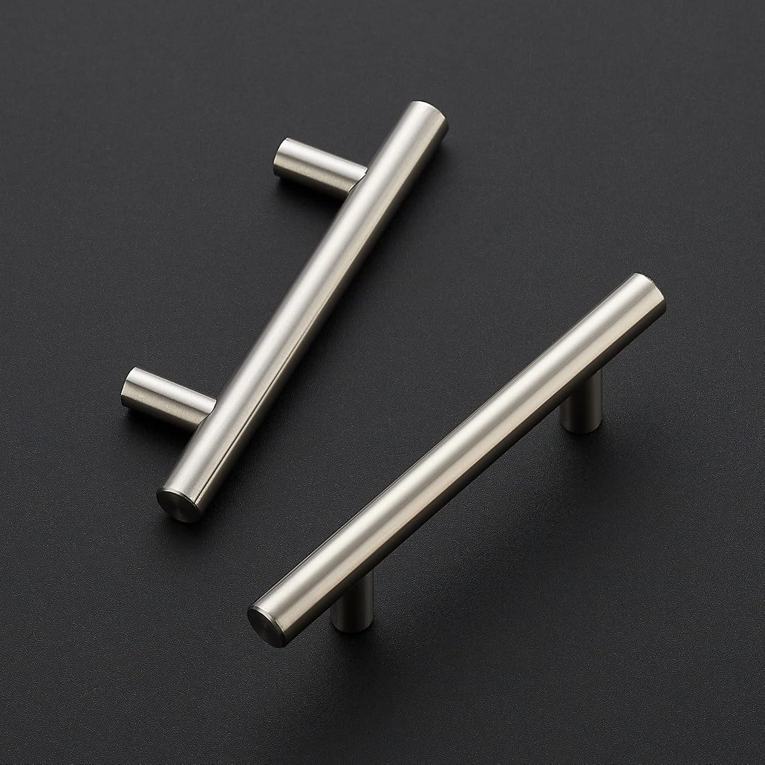 Stainless Steel Brushed Nickel Center to Center Bar Pull Multipack